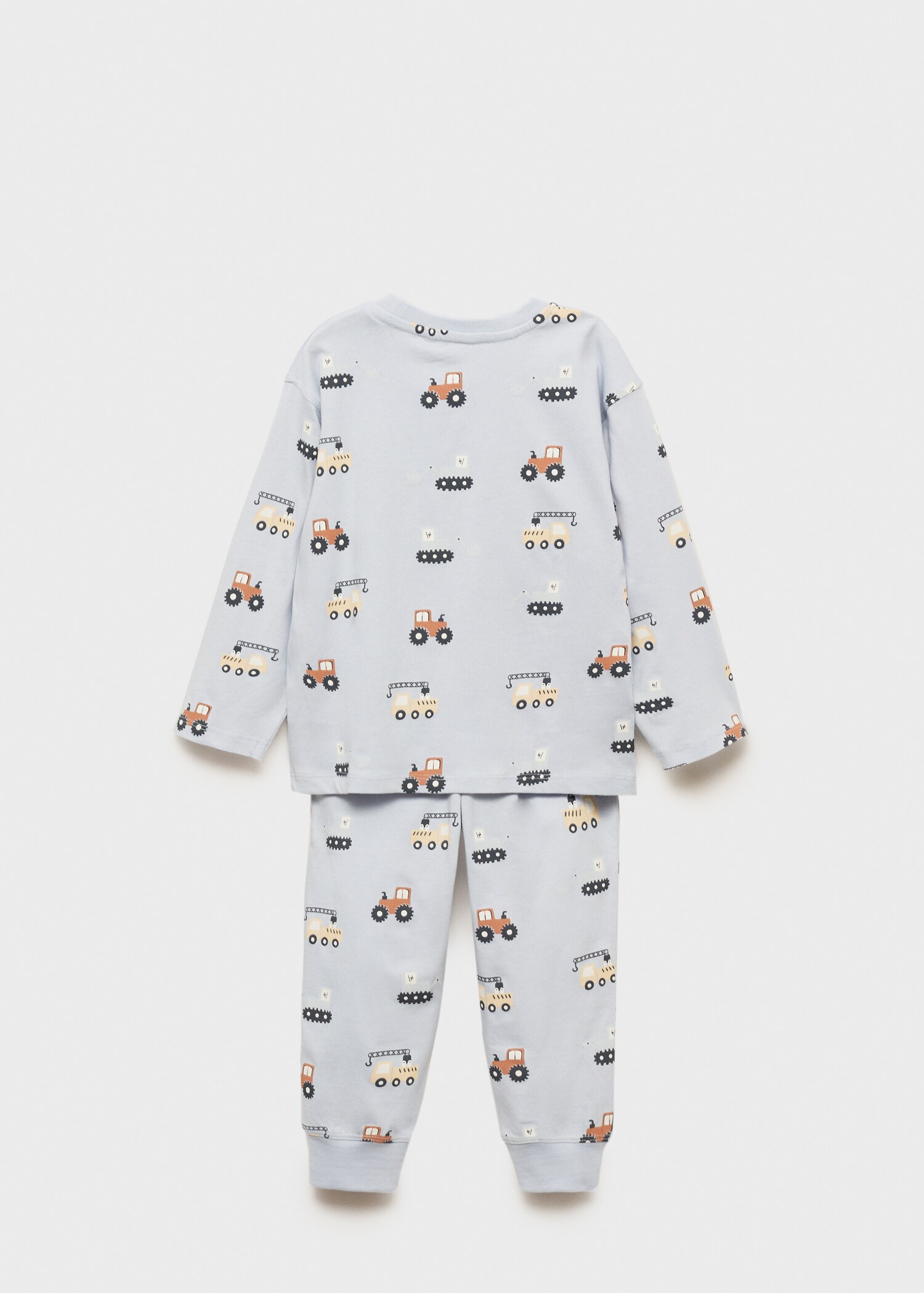 Printed pyjamas - Reverse of the article