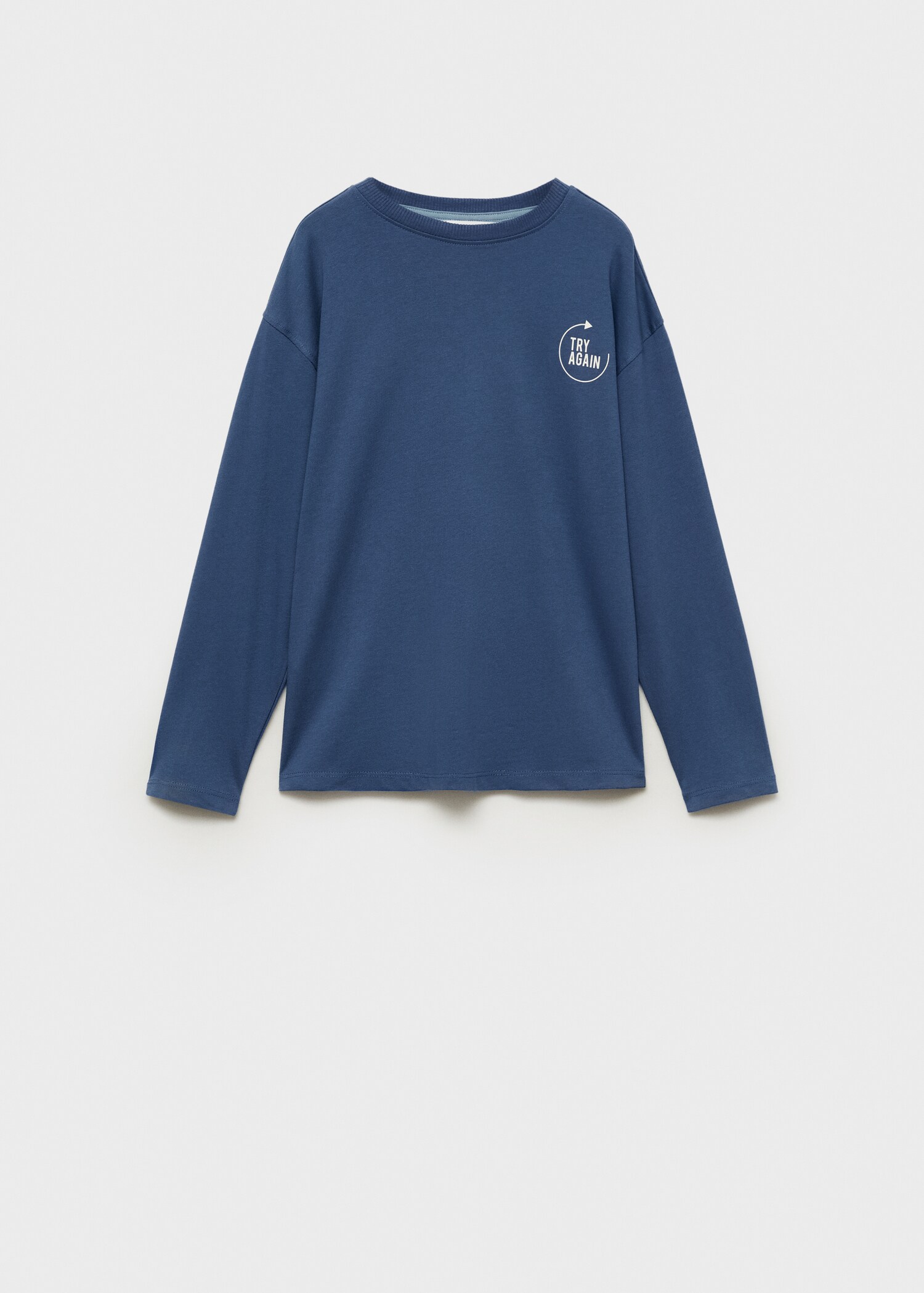 Message cotton T-shirt - Article without model