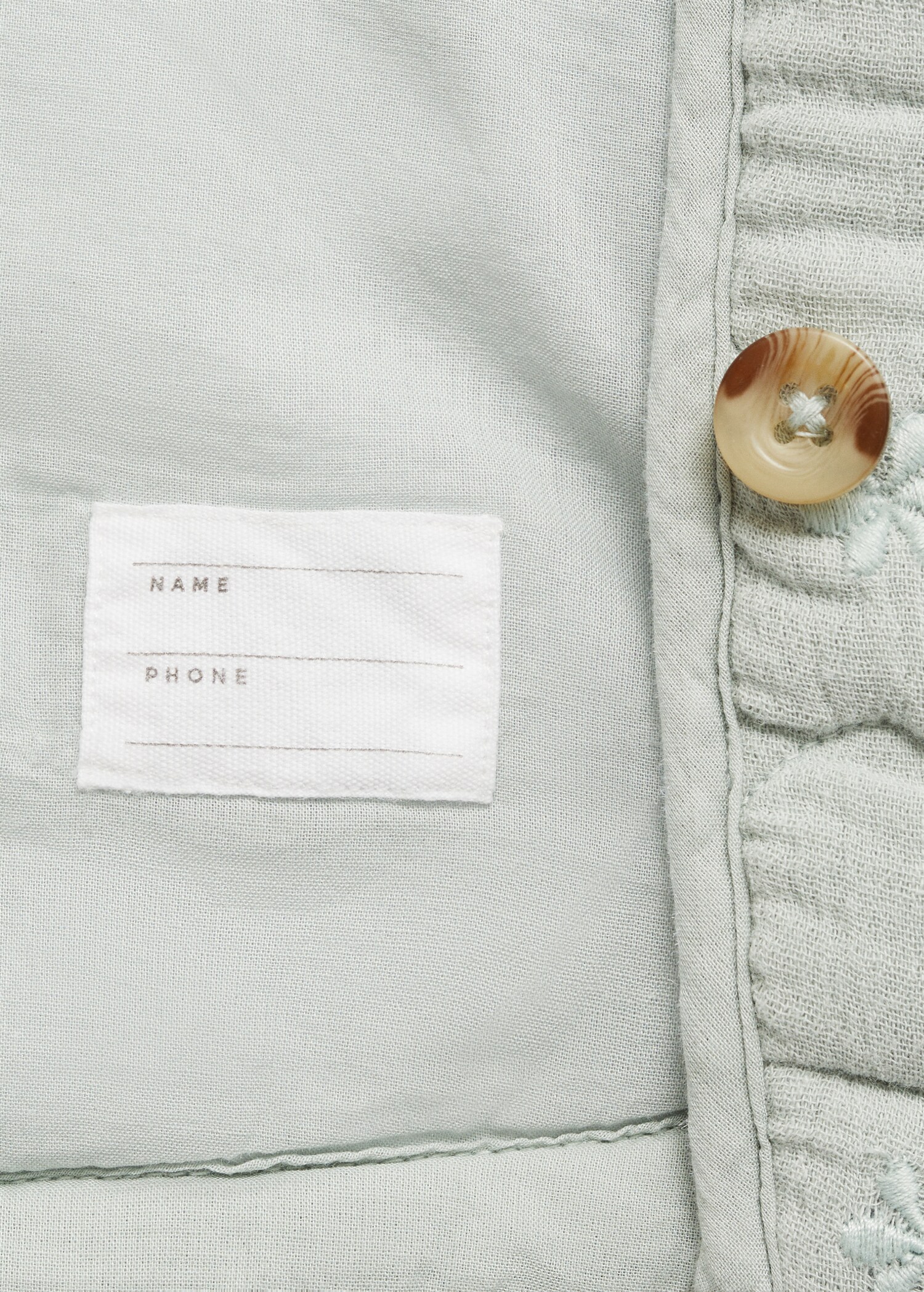 Cotton quilted jacket - Details of the article 0