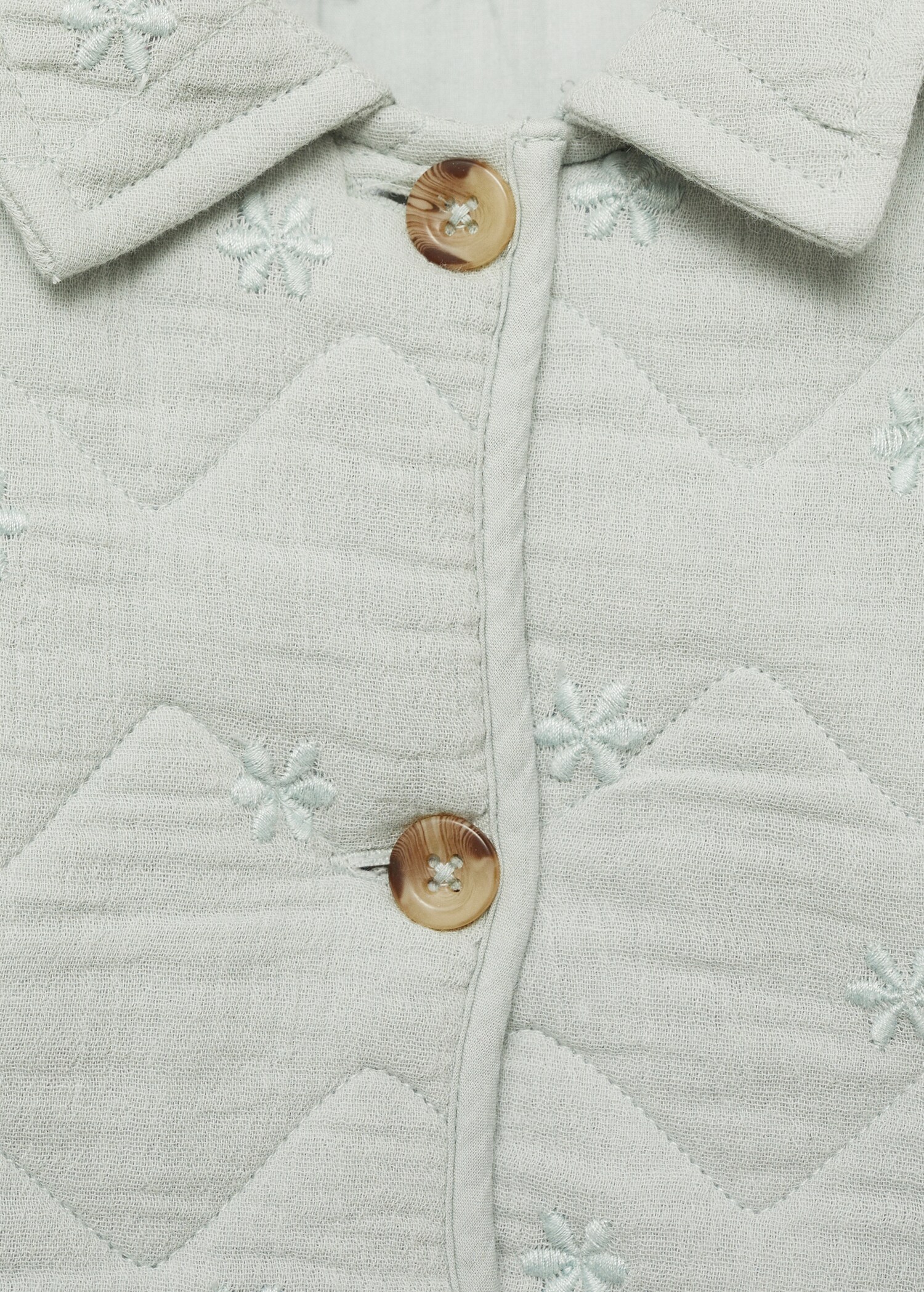 Cotton quilted jacket - Details of the article 8