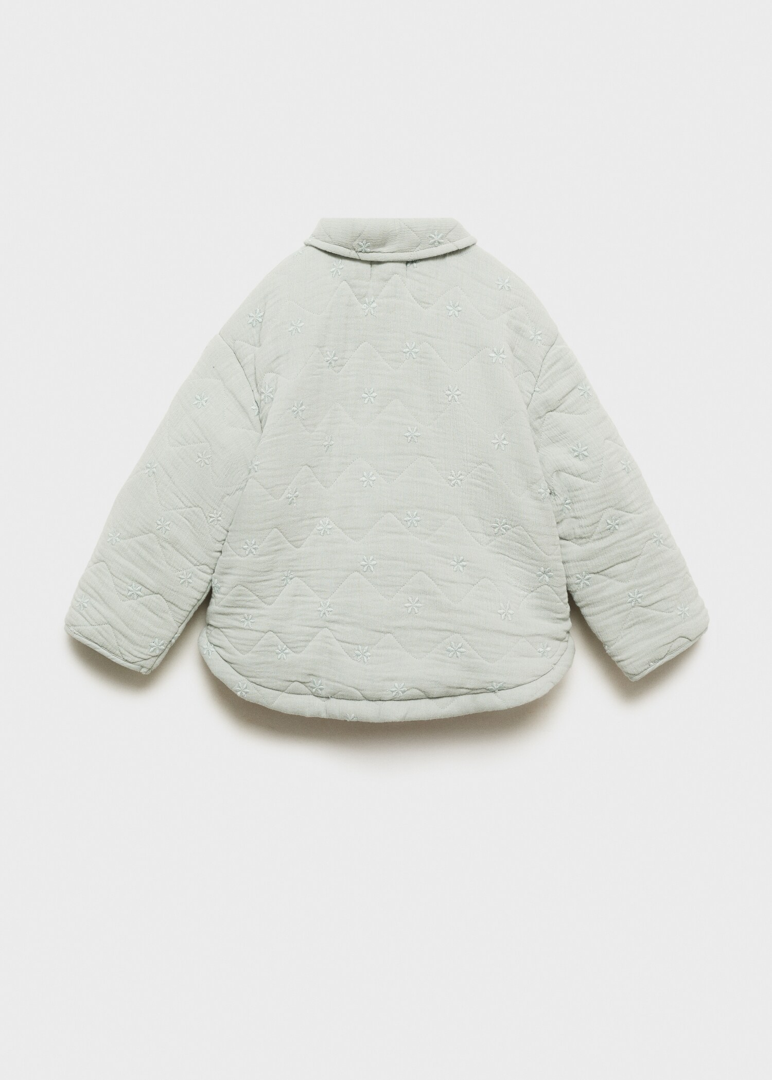 Cotton quilted jacket - Reverse of the article