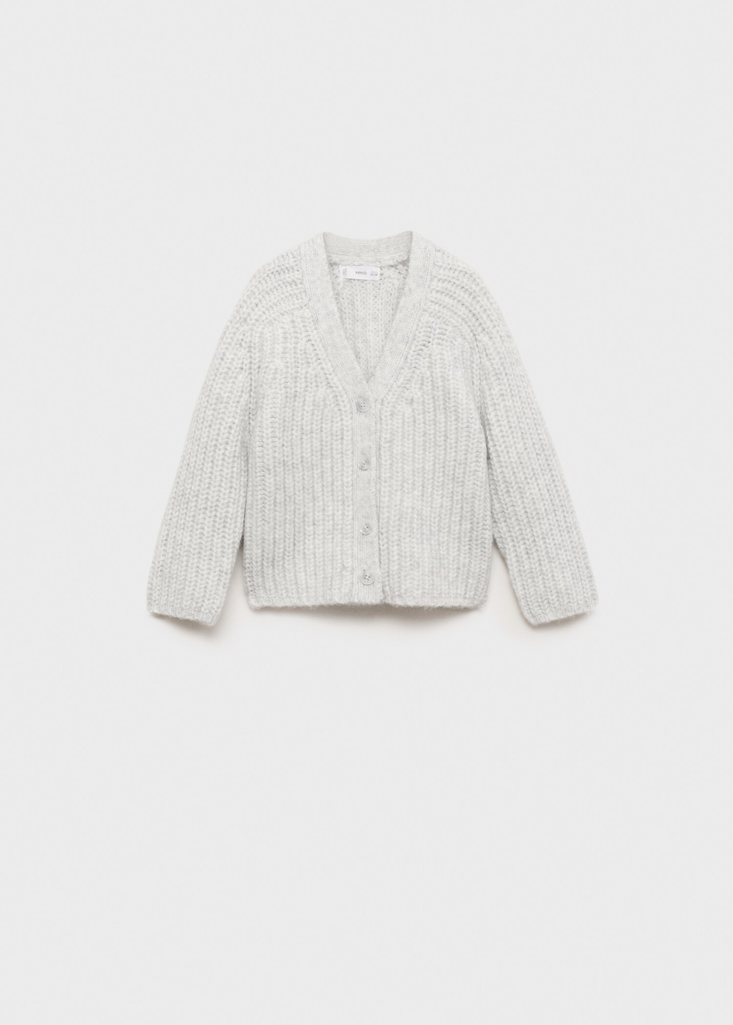 Knitted button cardigan - Article without model