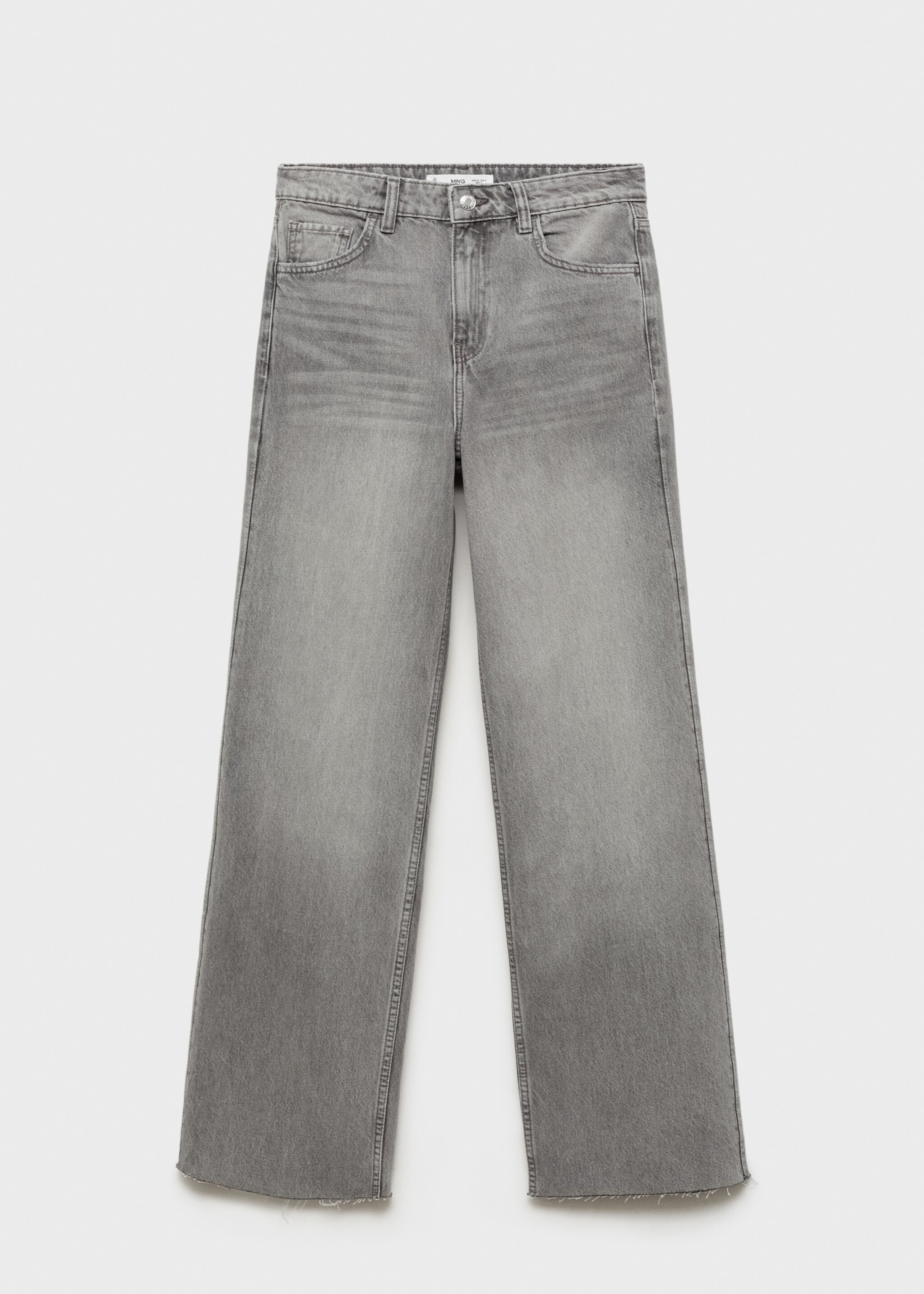 Danila high-waisted wide-leg jeans - Article without model, Denim Grey. Ref: 87050641-00.