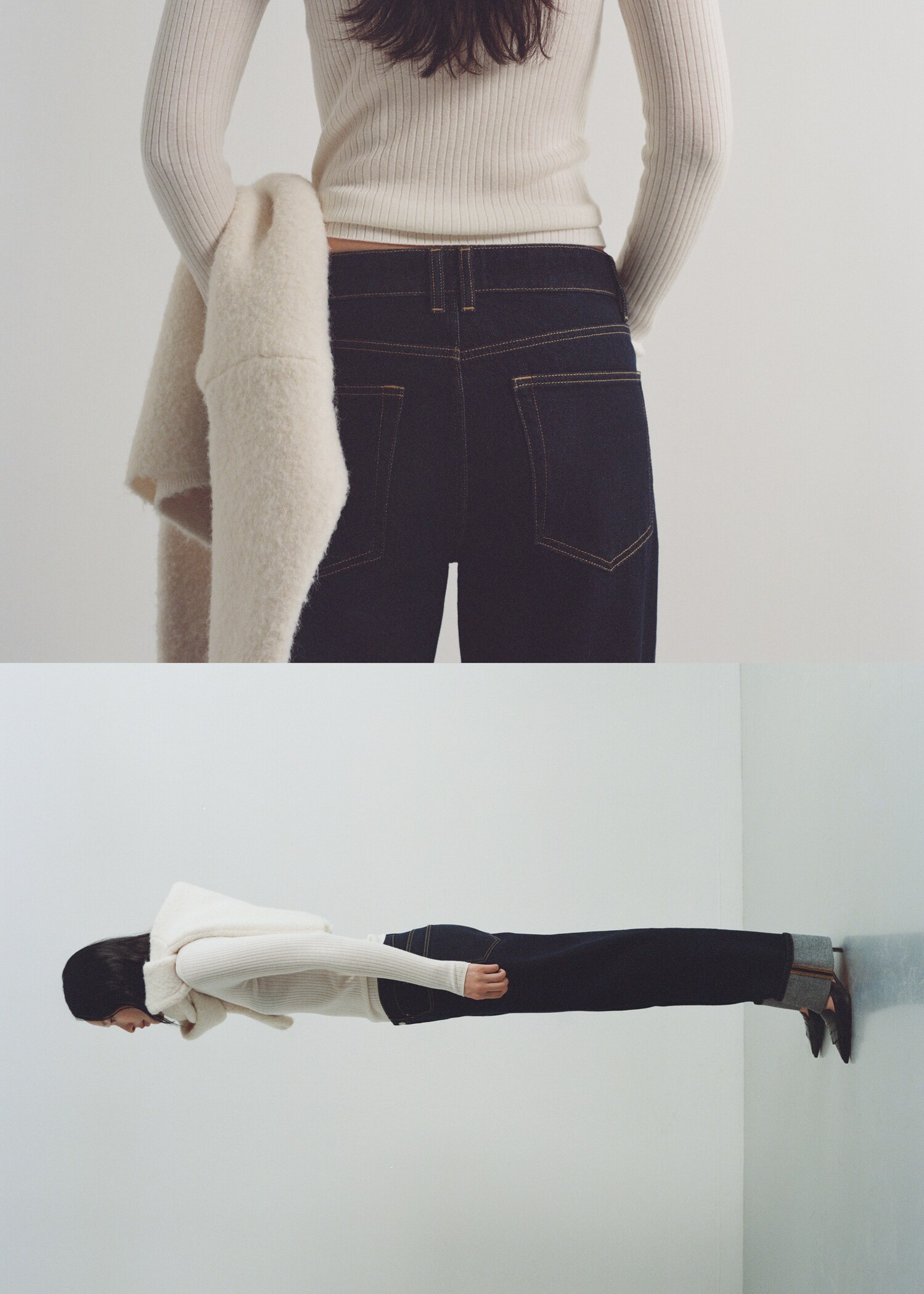 Rinse-wash jeans with cuffs - Details of the article 7