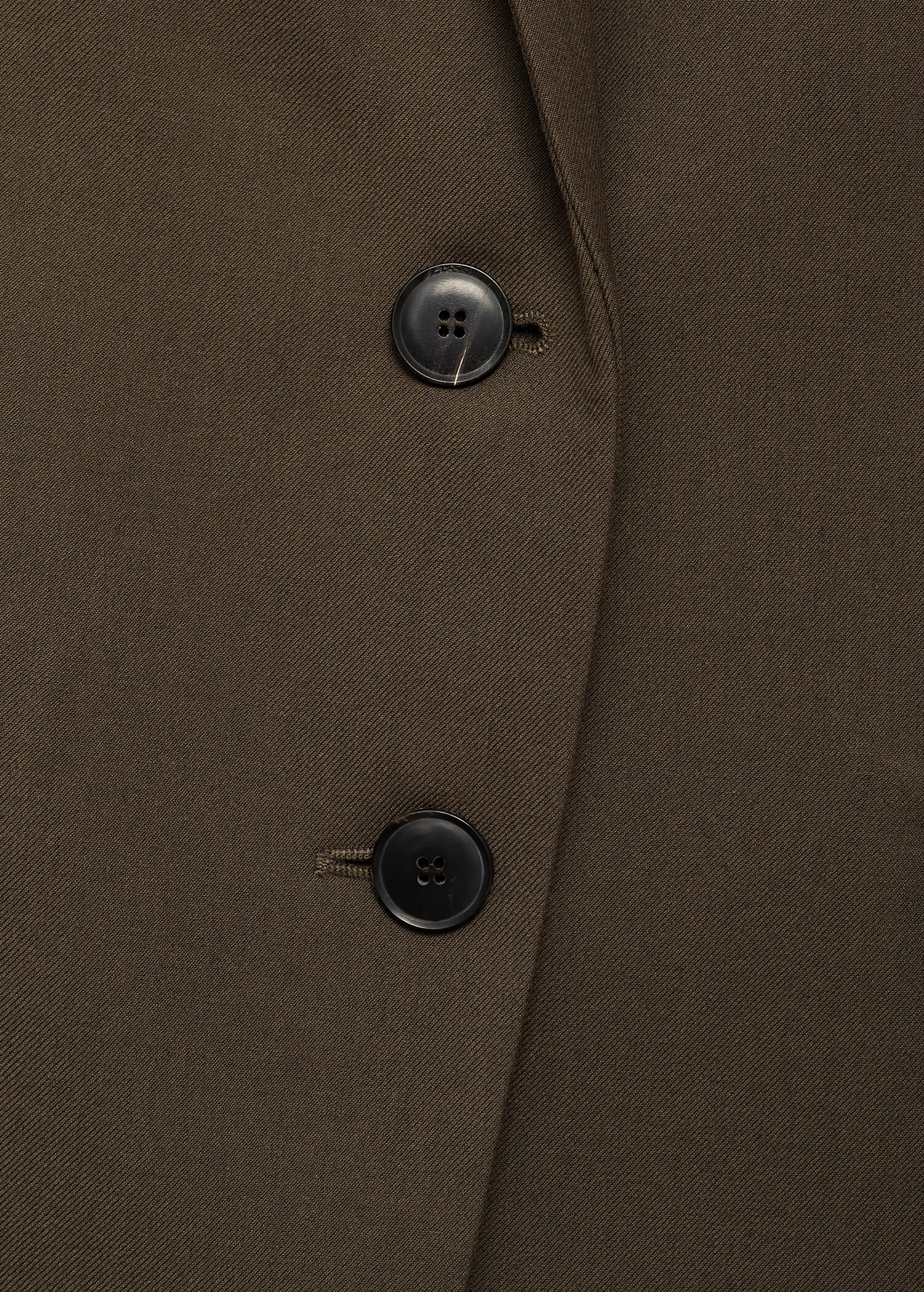 Straight-fit suit blazer - Details of the article 0