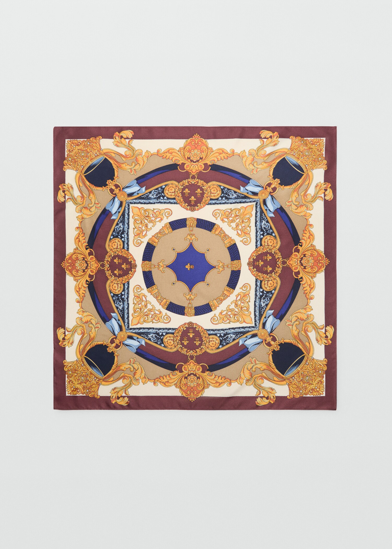 Vintage printed scarf - Article without model