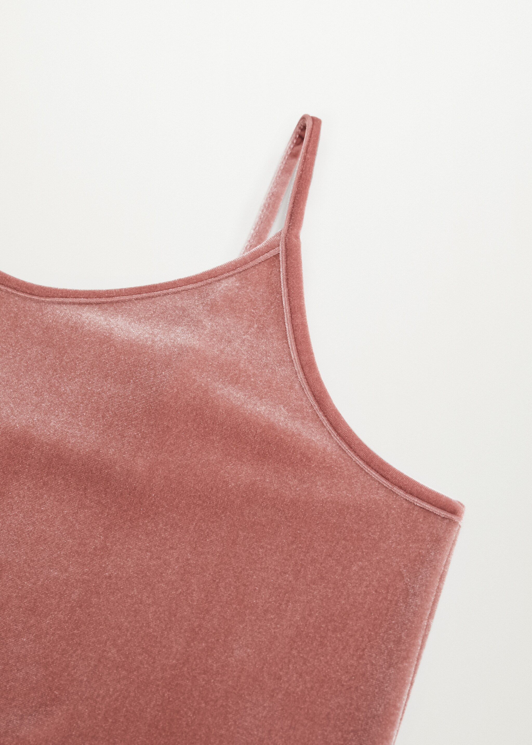 Velvet short dress - Details of the article 8