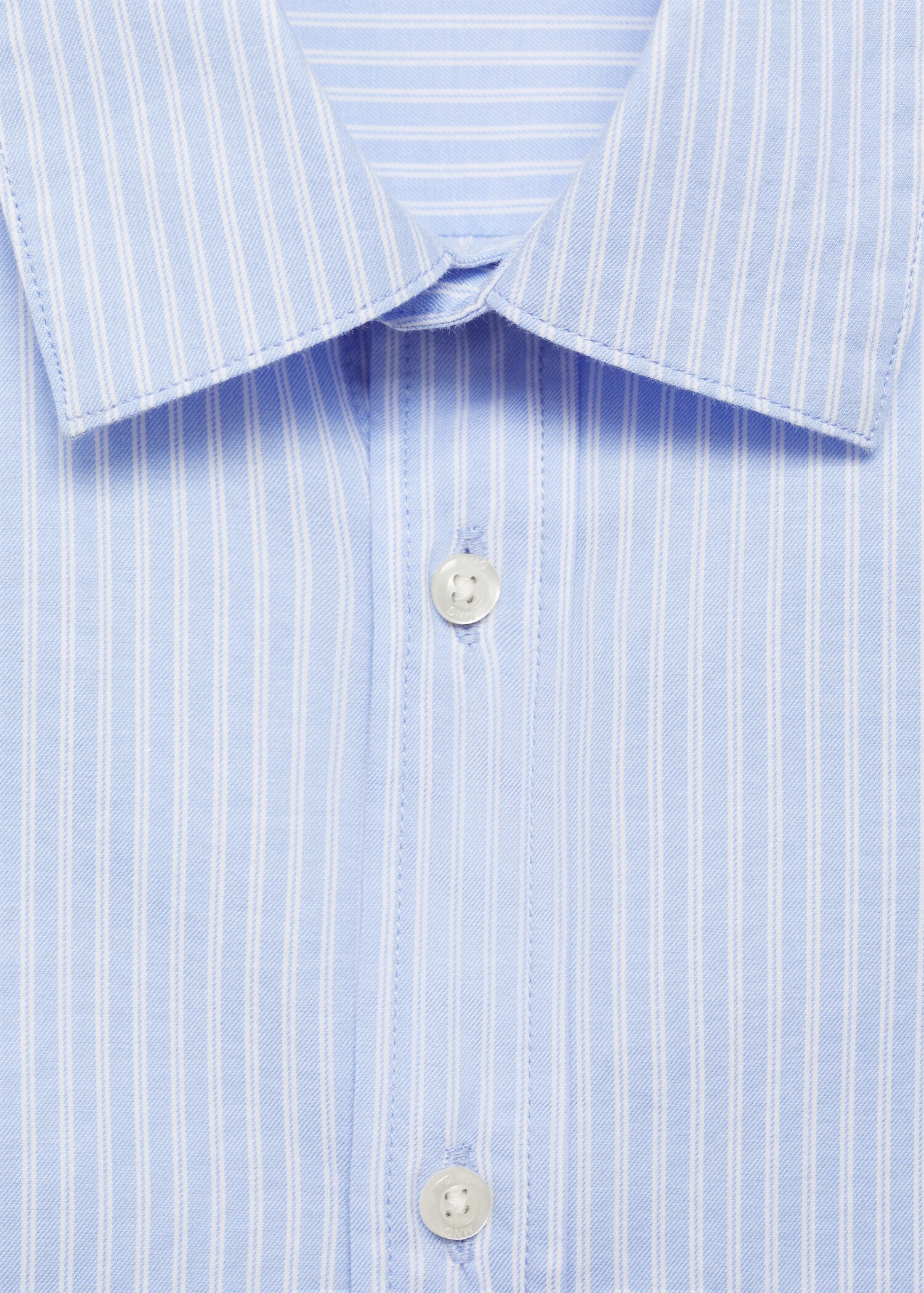 Striped cotton shirt - Details of the article 0