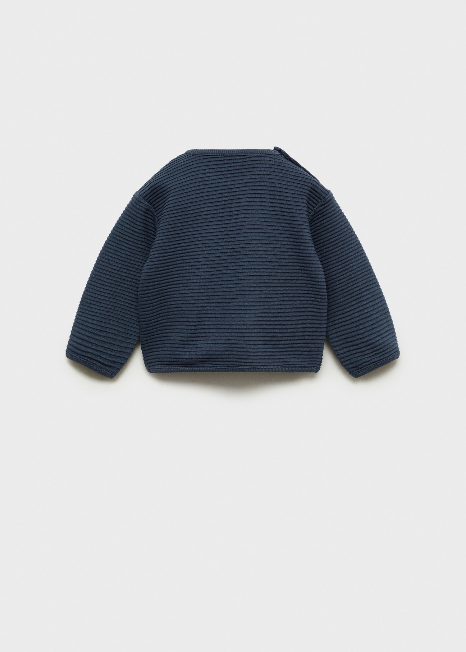 Φούτερ πλεκτό ανάγλυφο - Πίσω όψη προϊόντος