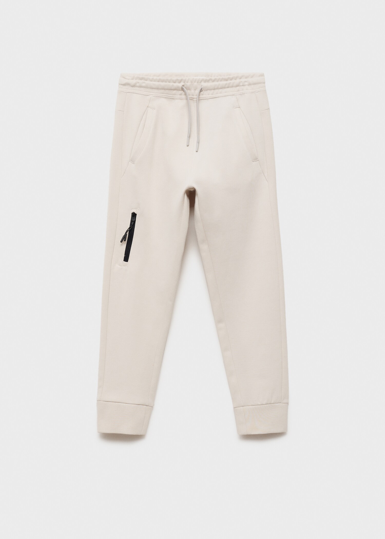 Jogger trousers with elastic waist - Article without model