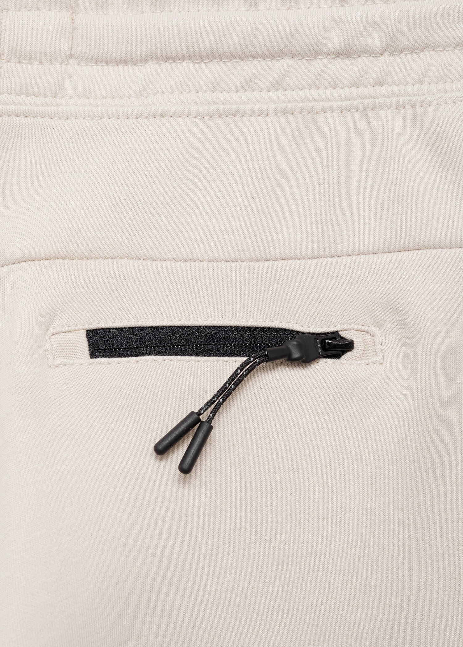 Jogger trousers with elastic waist - Details of the article 0