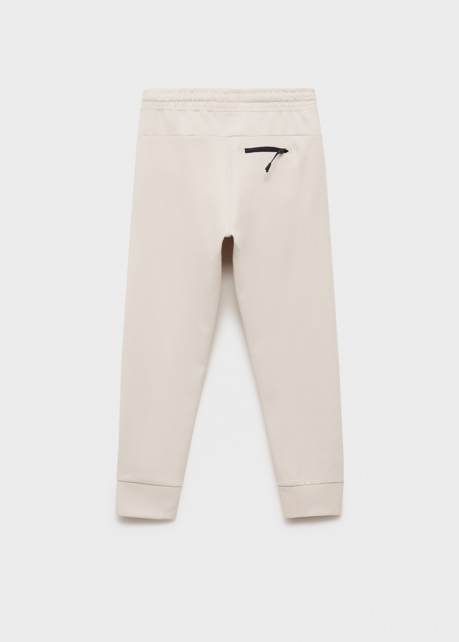 Jogger trousers with elastic waist - Reverse of the article
