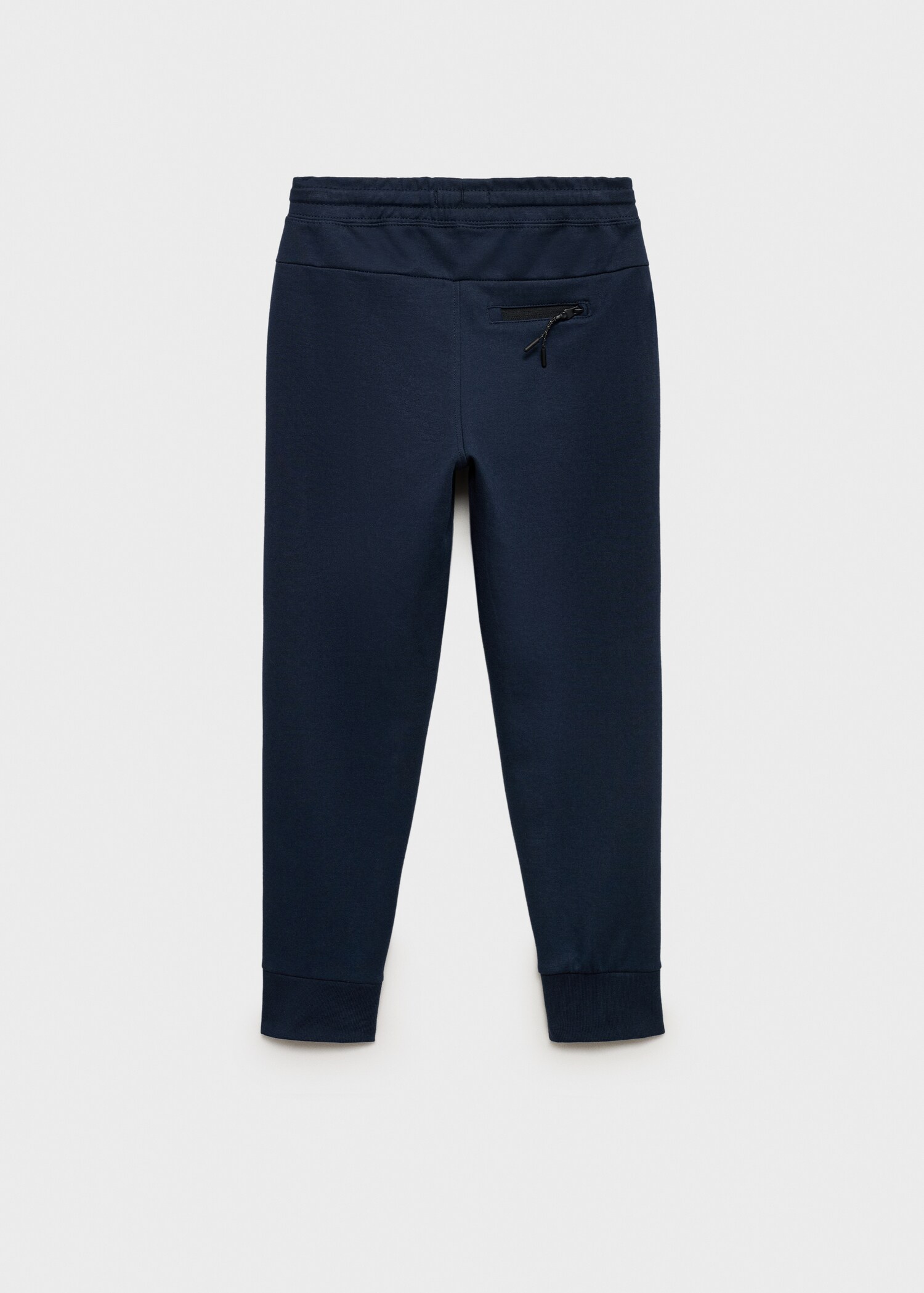 Jogger trousers with elastic waist - Reverse of the article