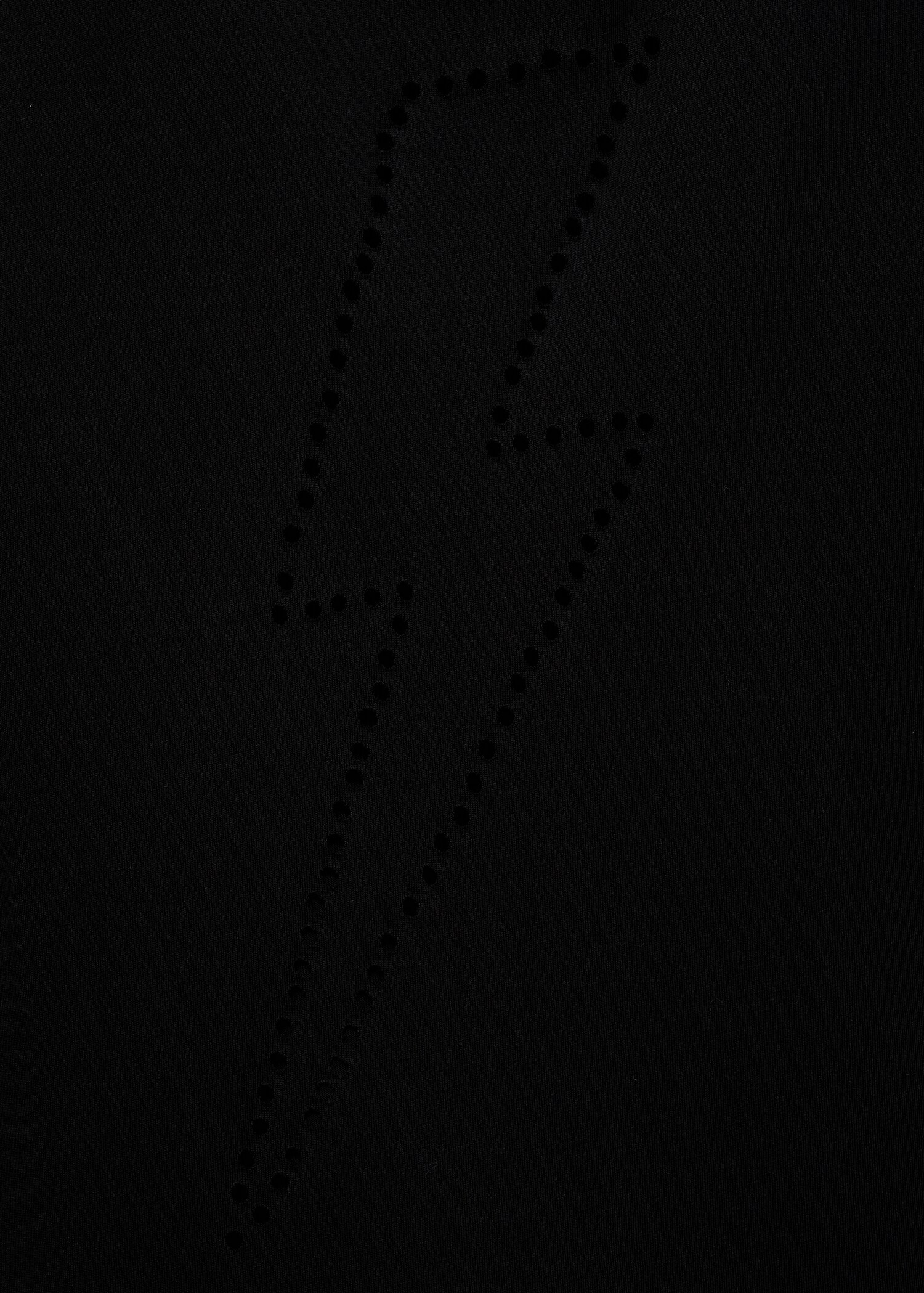 T-Shirt mit gestanztem Blitz-Motiv - Detail des Artikels 0