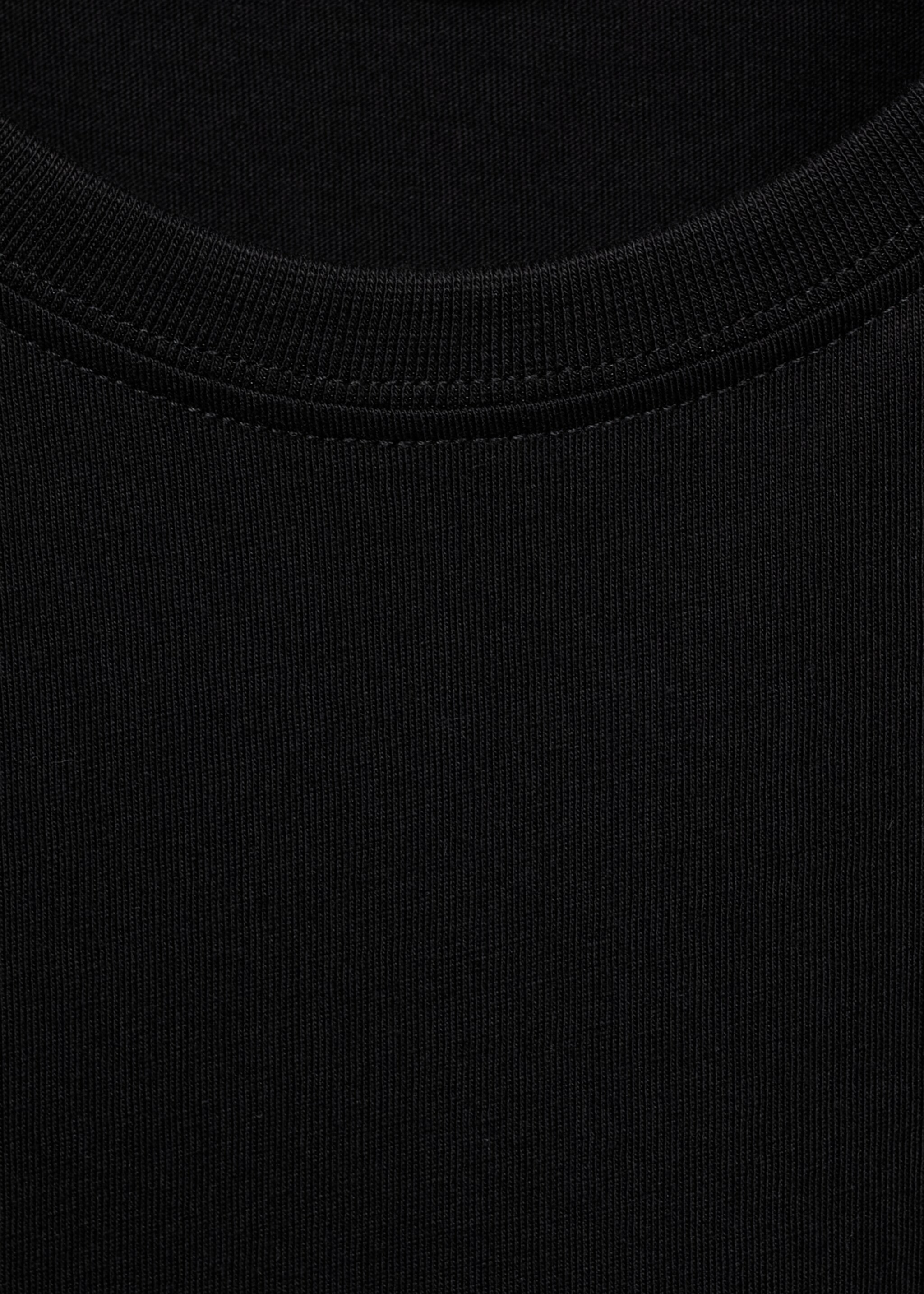 T-Shirt mit gestanztem Blitz-Motiv - Detail des Artikels 8, Schwarz. Ref: 87051515-00.