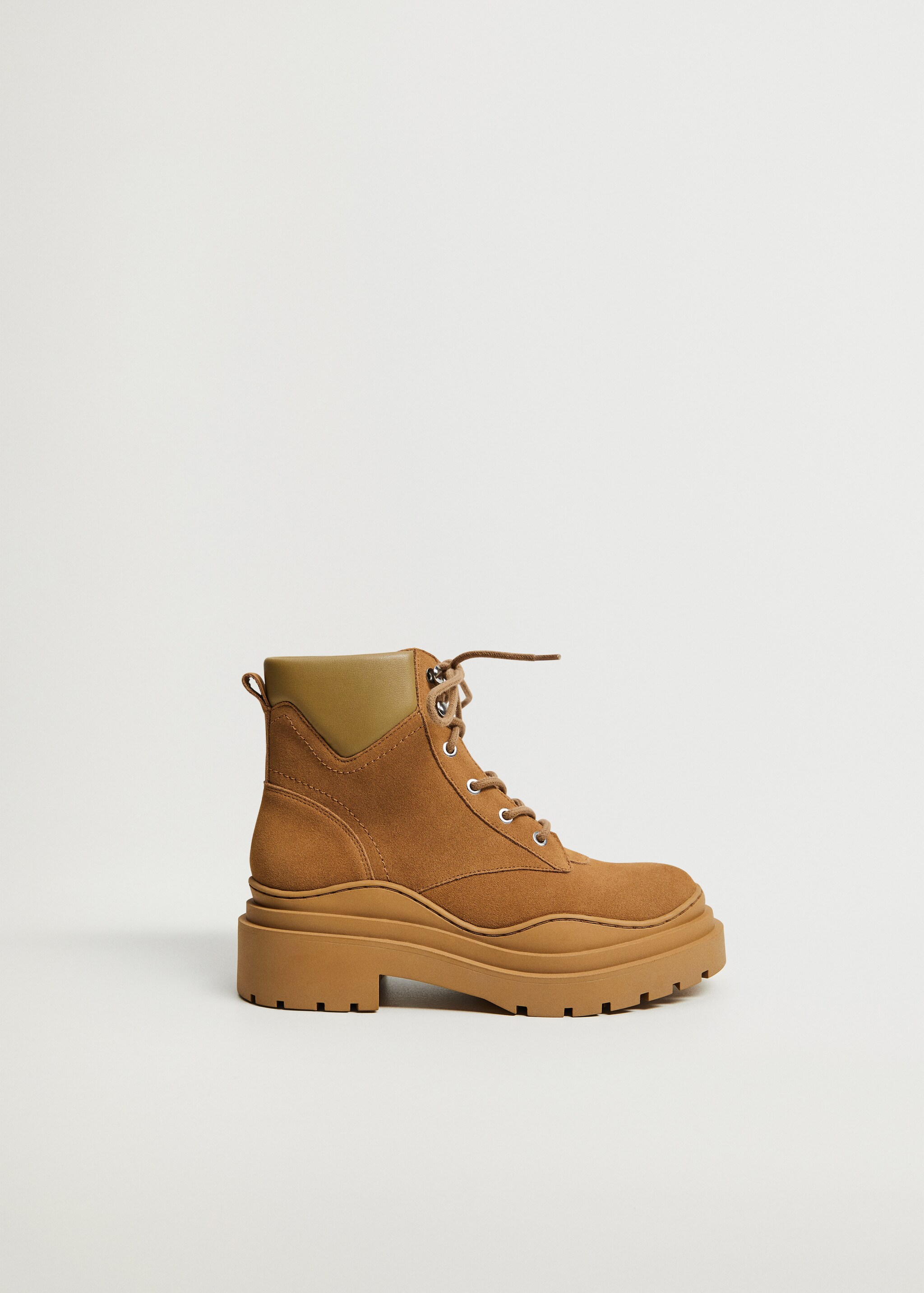 Botín suela track cordones - Artículo sin modelo