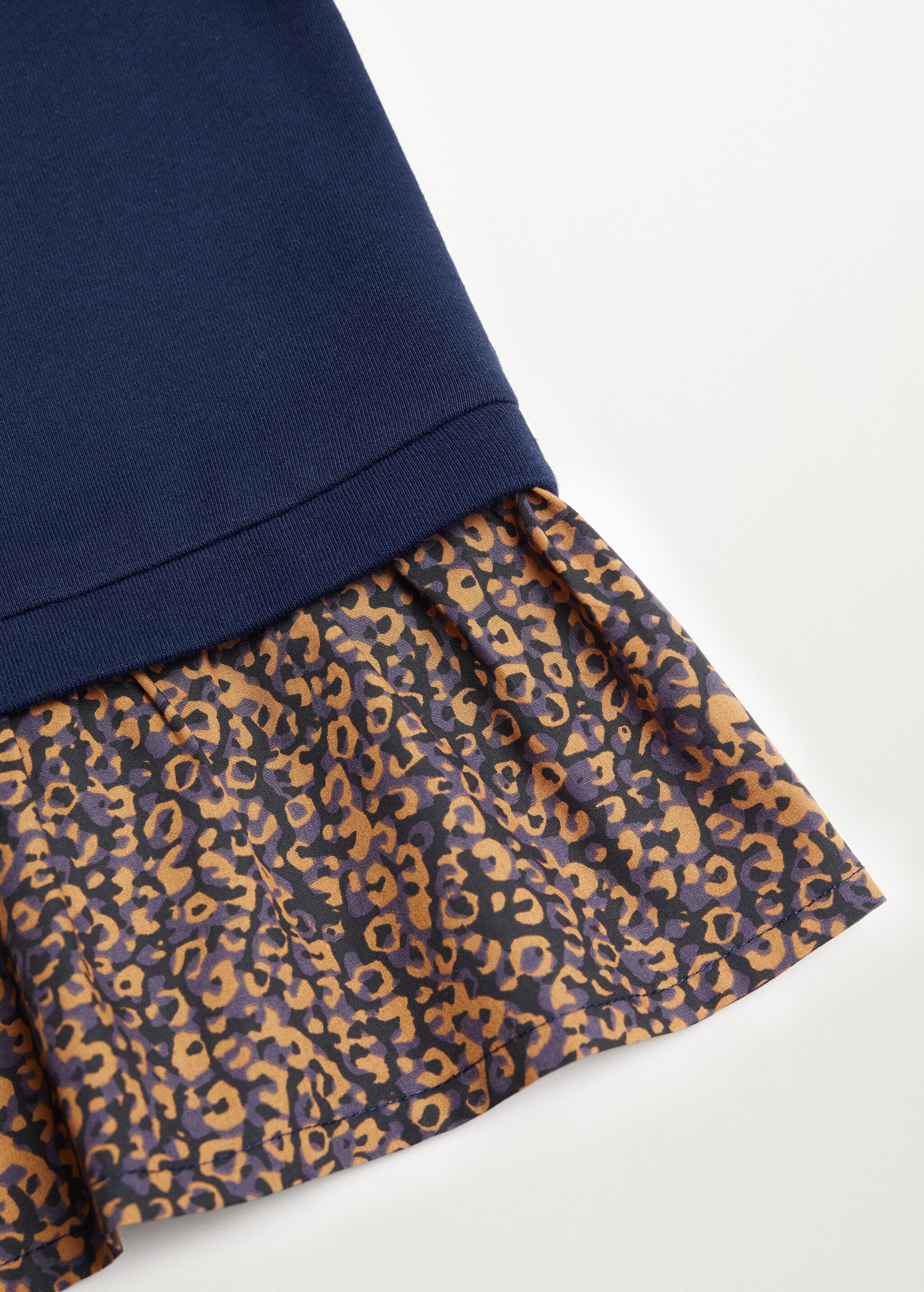 Vestido sudadera combinado - Detalle del artículo 7