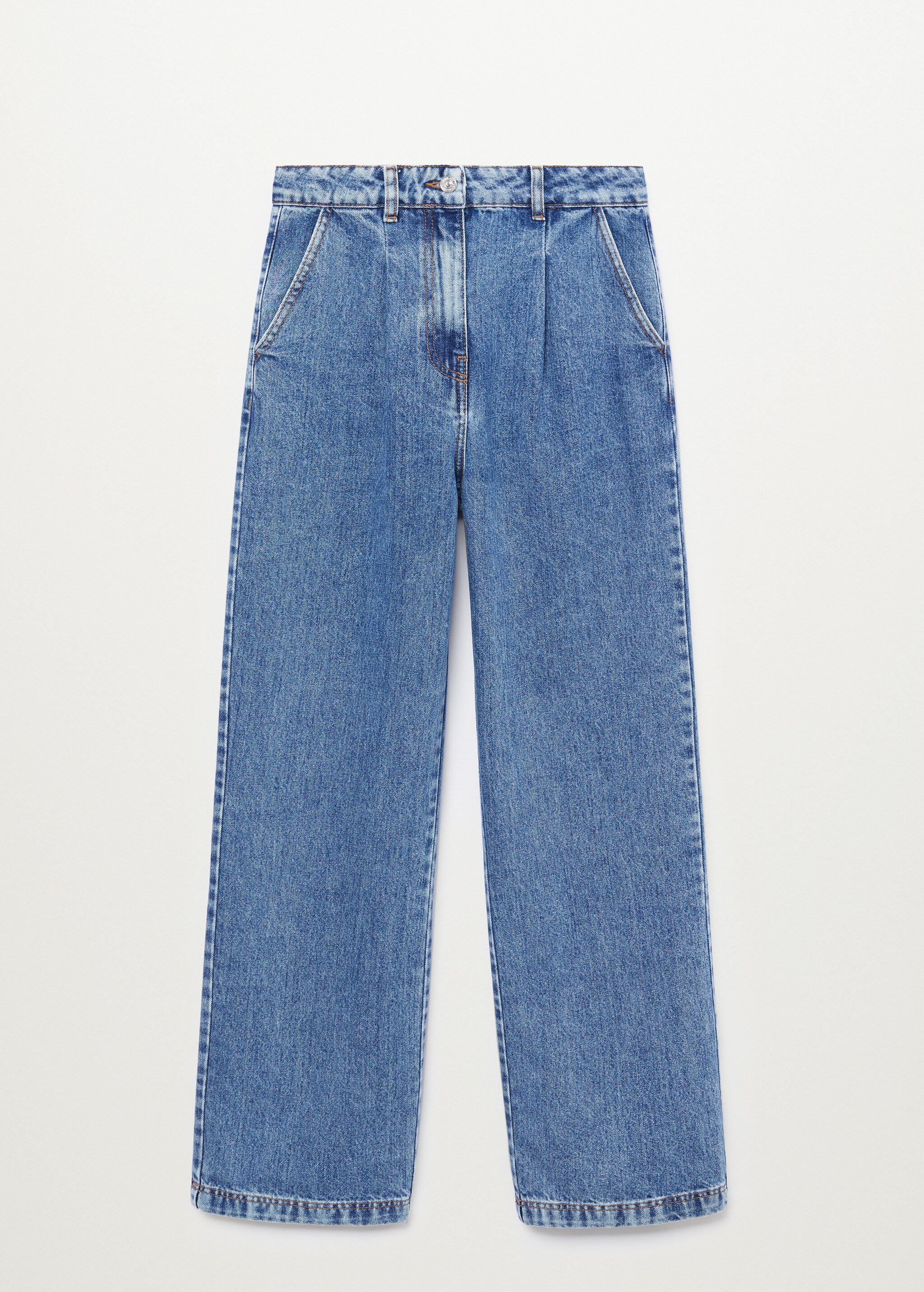 Jeans pinzas tiro alto - Artículo sin modelo