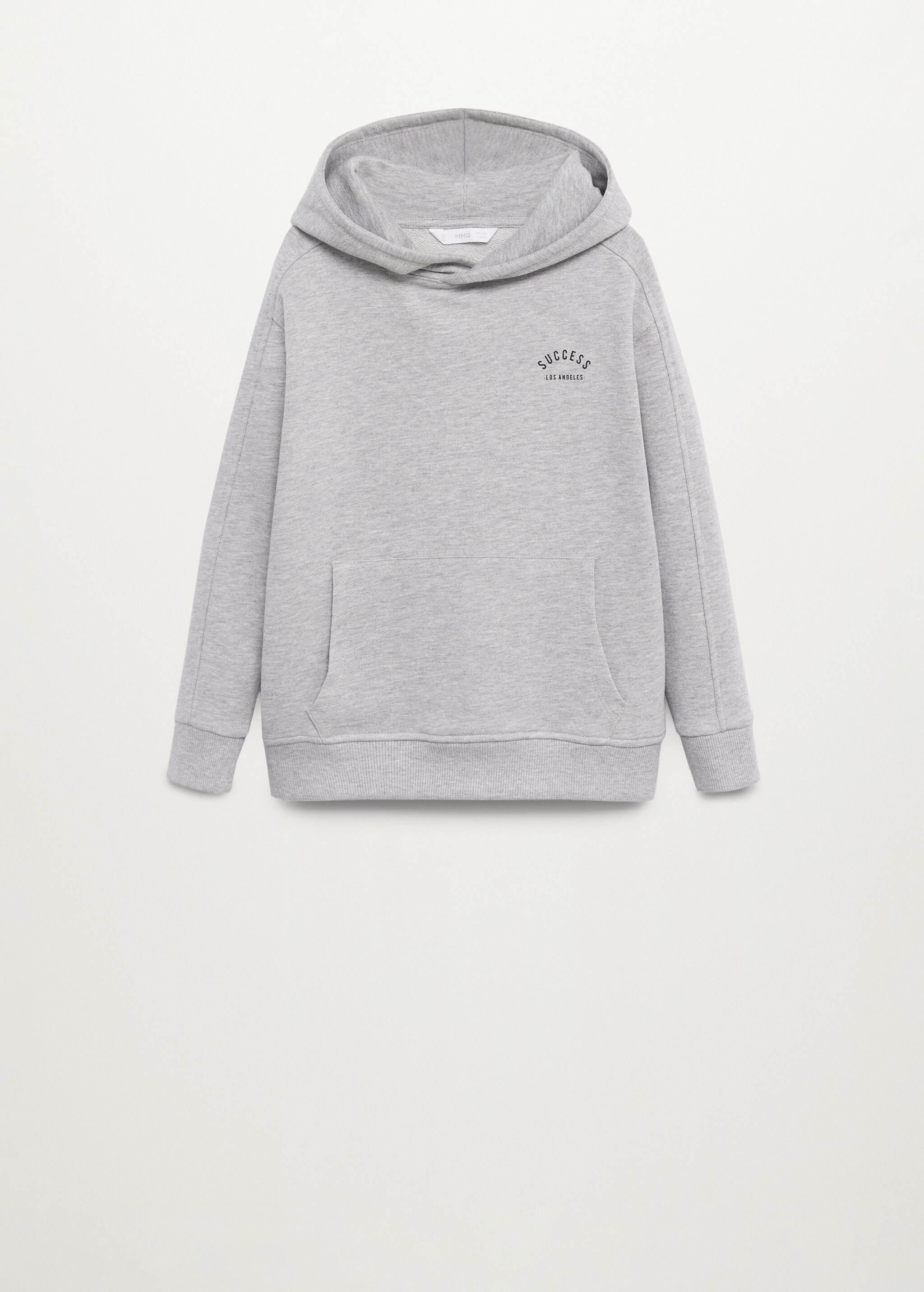 Sudadera capucha mensaje - Artículo sin modelo