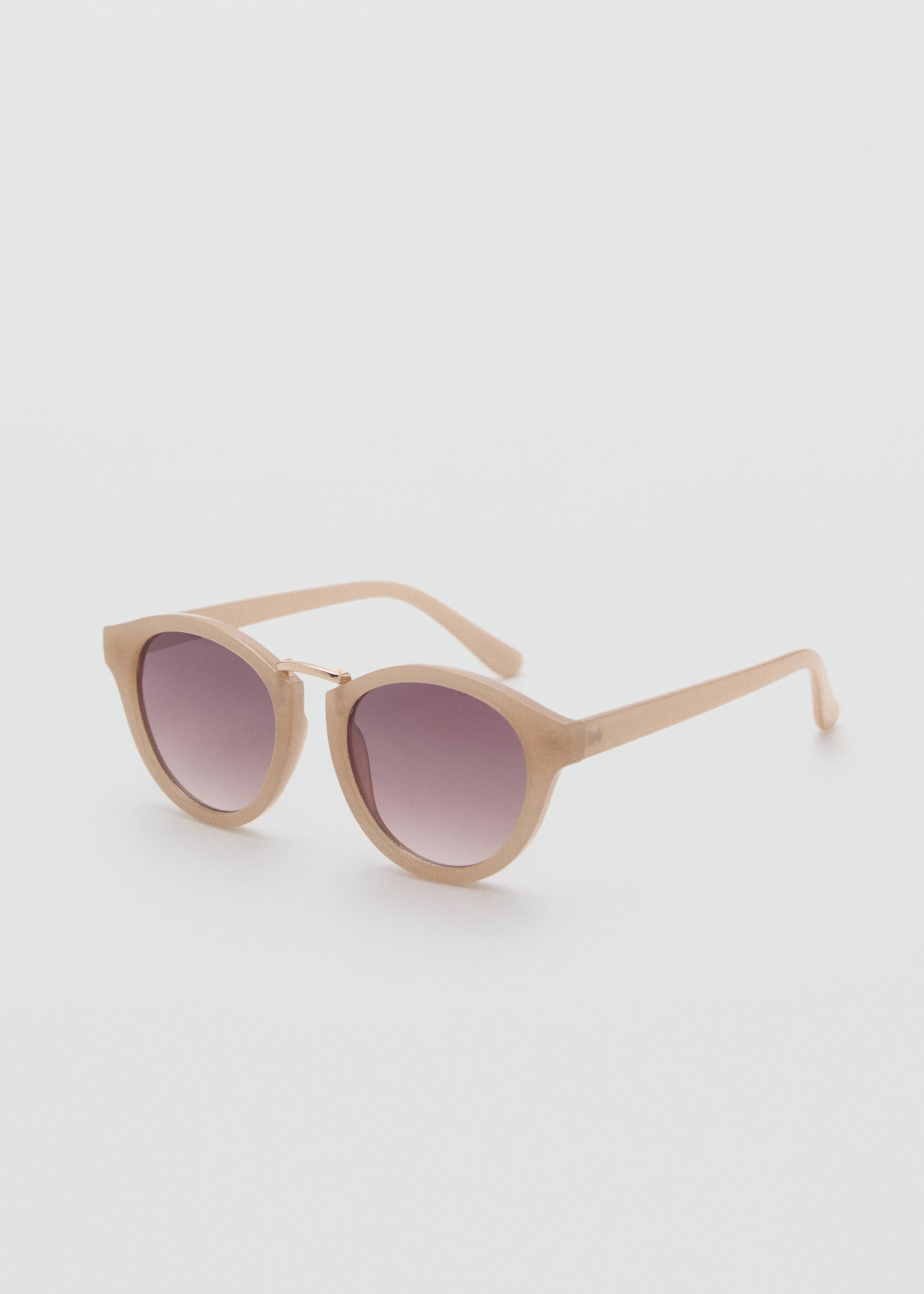 Metal bridge sunglasses - Medium plane, Vanilla. Ref: 87052535-00.