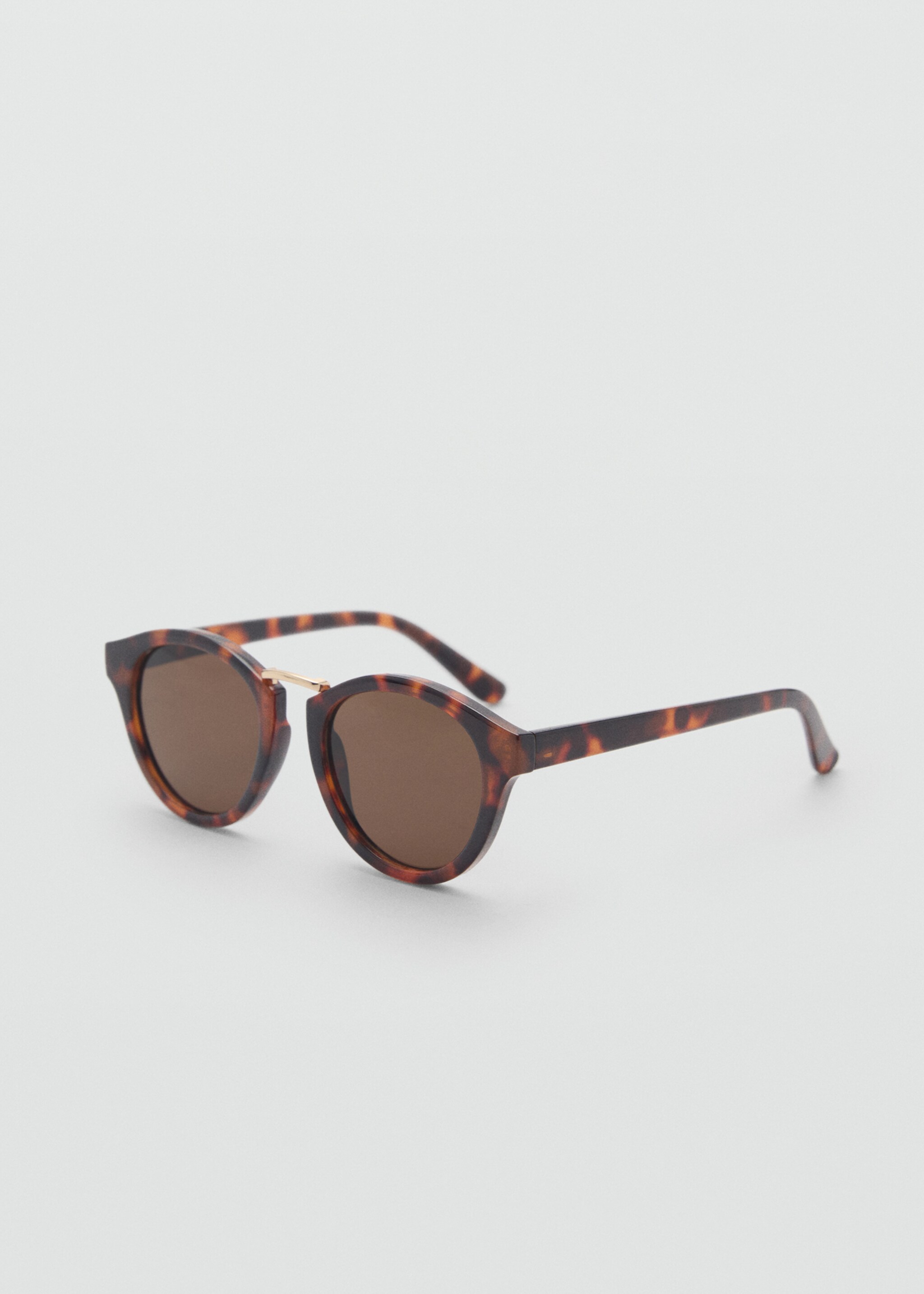 Gafas de sol puente metálico - Plano medio, Chocolate. Ref: 87052535-00.