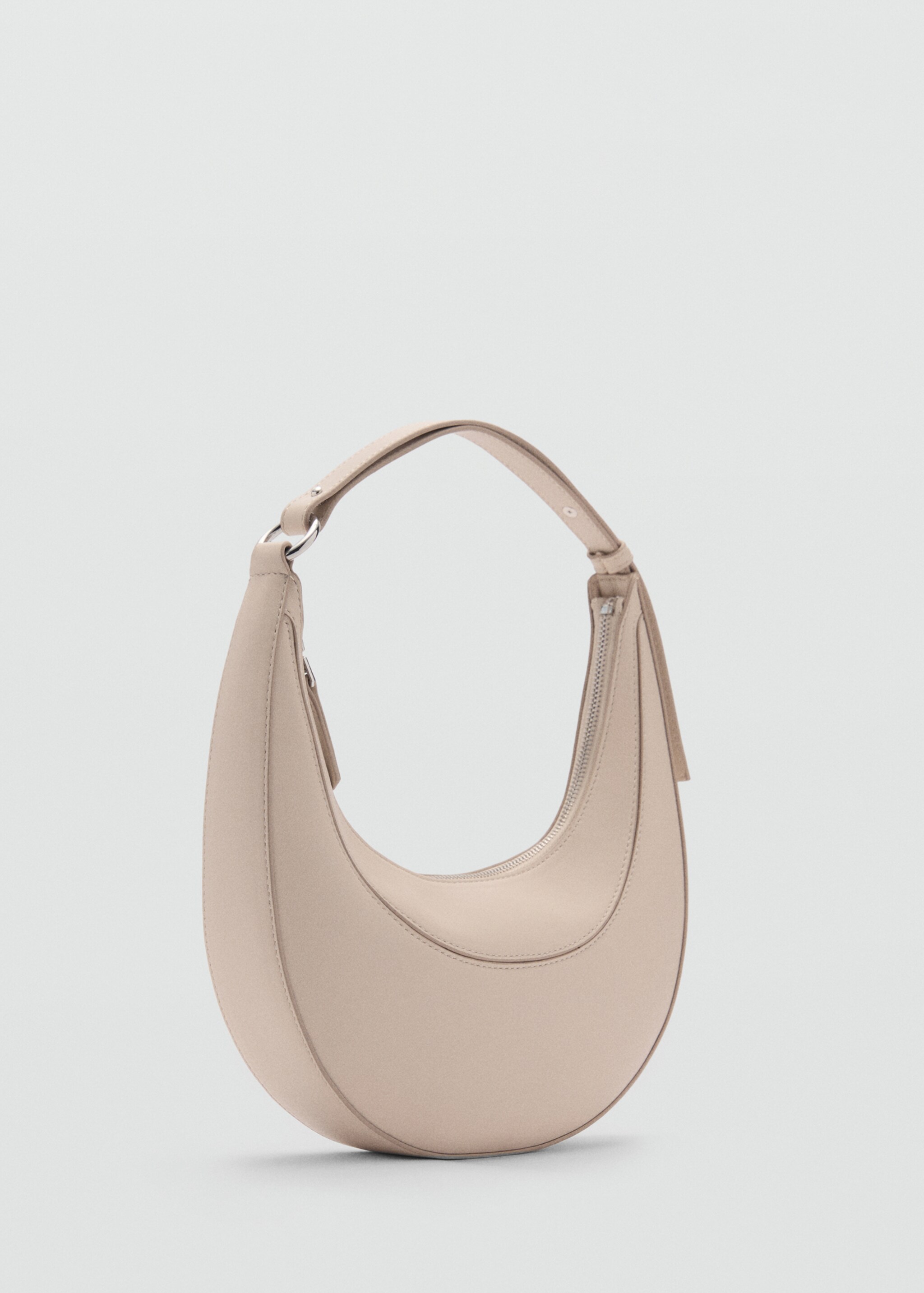 Oval shoulder bag - Medium plane, Off White. Ref: 87052537-00.