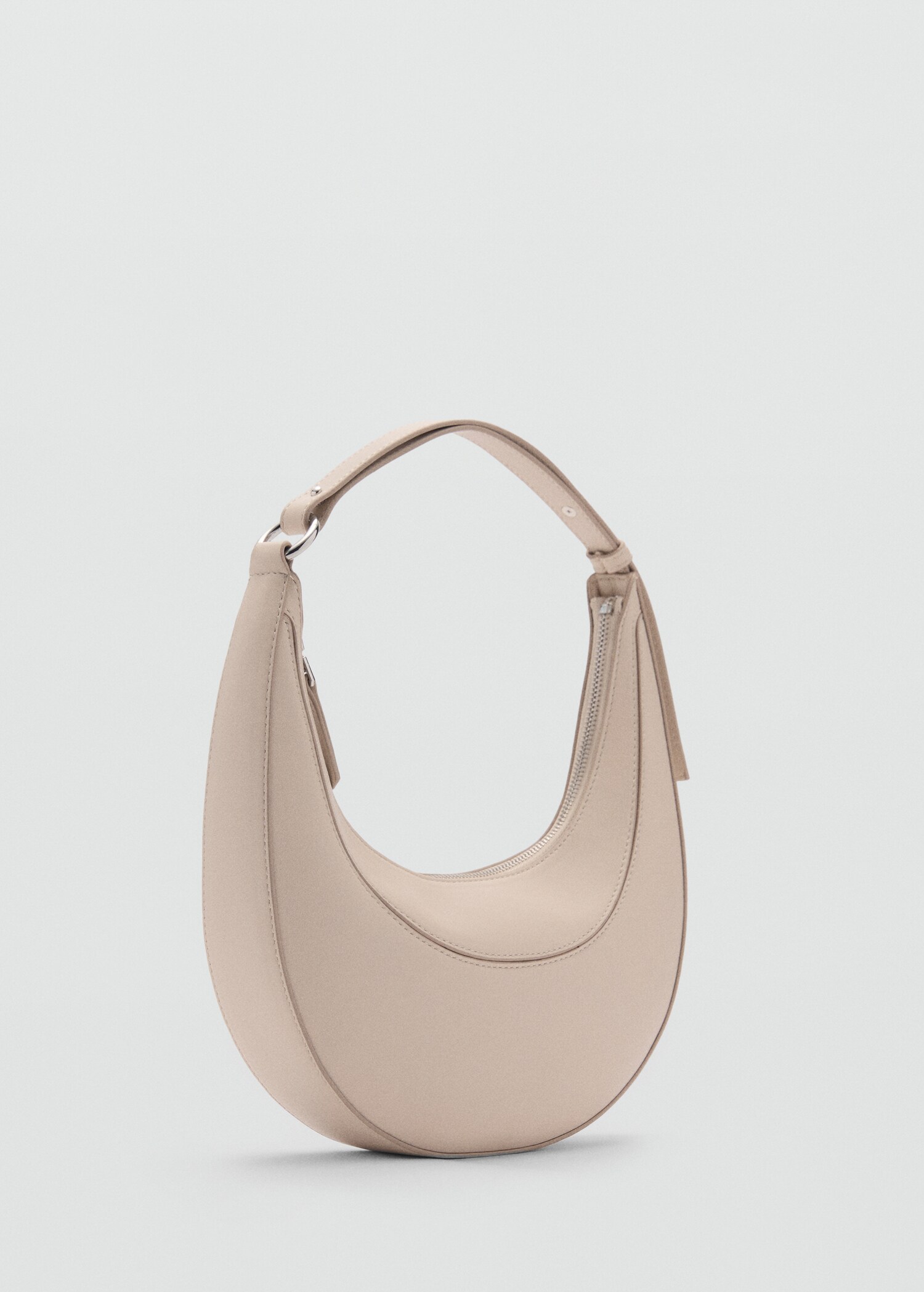 Oval shoulder bag - Medium plane