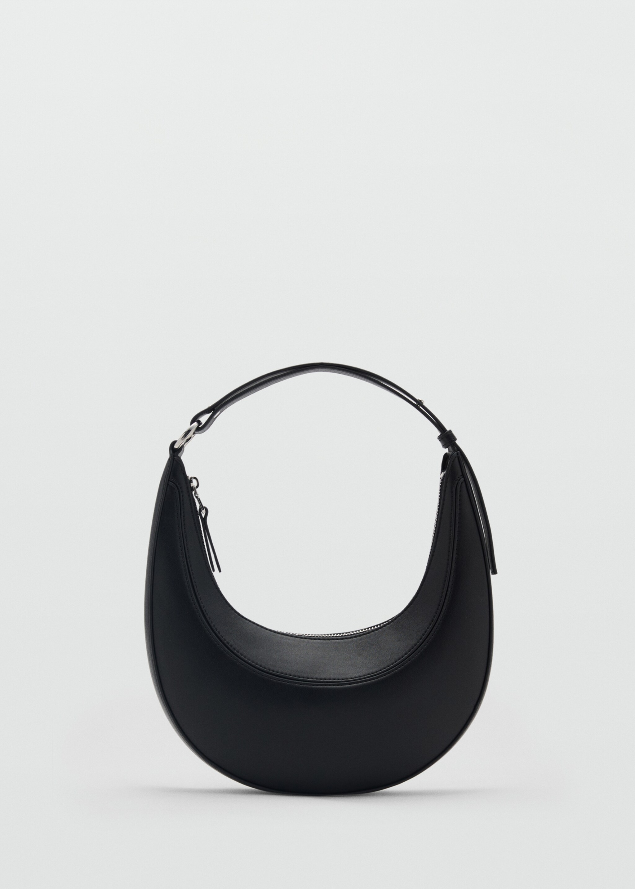Oval shoulder bag - Article without model, Black. Ref: 87052537-00.