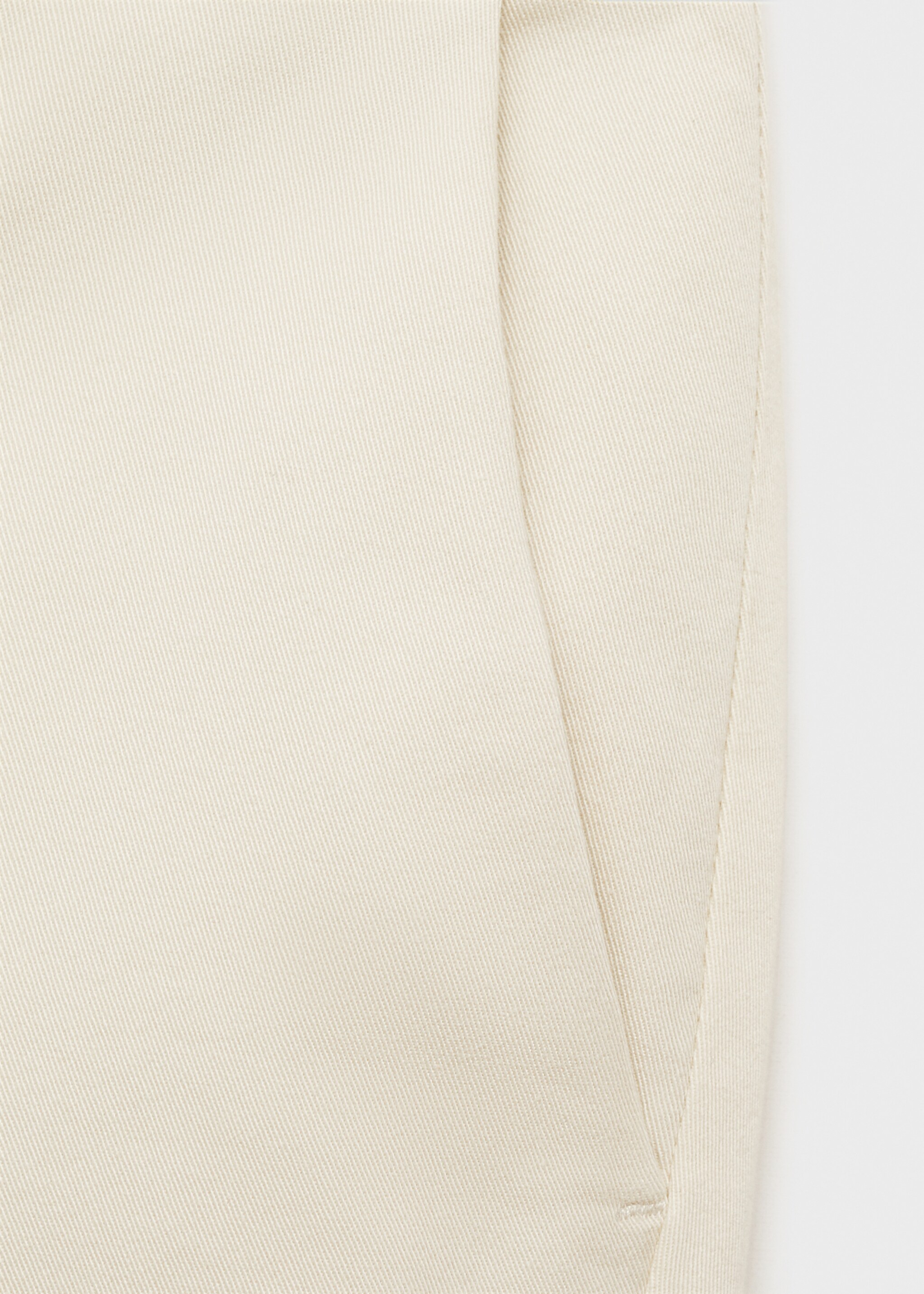 Slim-Fit-Chinohose Barna aus Serge - Detail des Artikels 0, Ecru. Ref: 87052888-00.