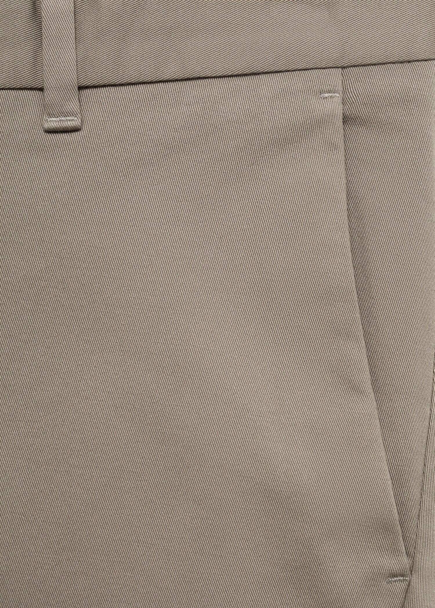 Keprové kalhoty Barna slim fit stylu chino - Detail zboží 8