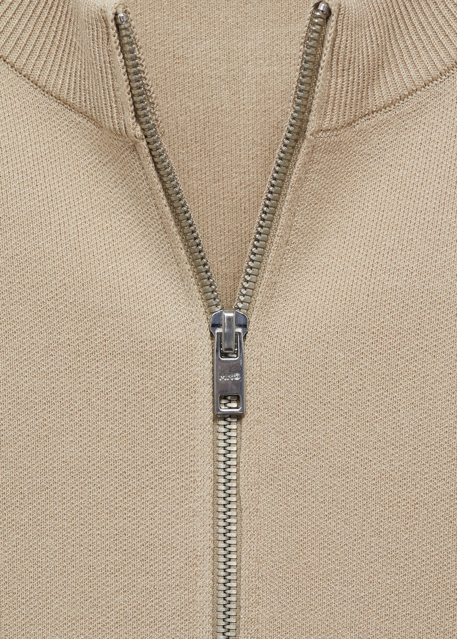 Zipped knit cardigan - Details of the article 8