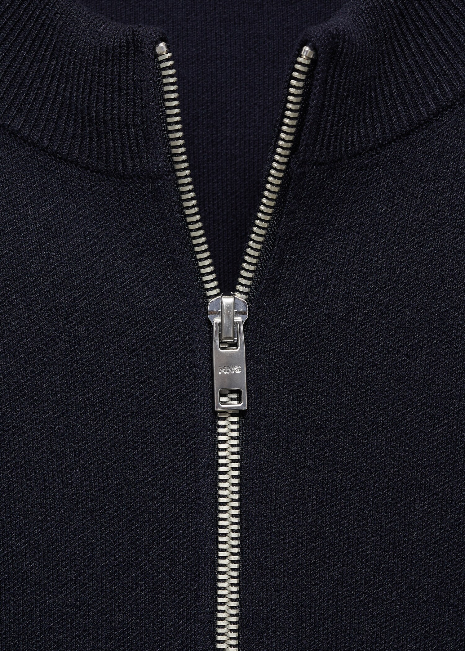 Zipped knit cardigan - Details of the article 8