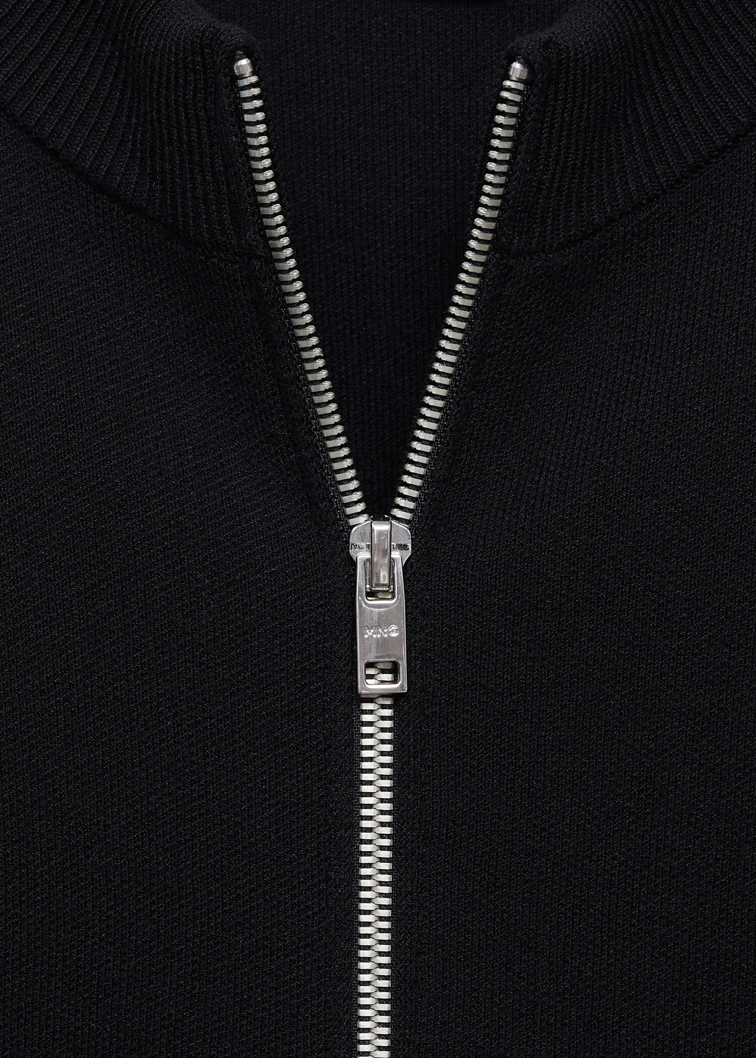 Zipped knit cardigan - Details of the article 8