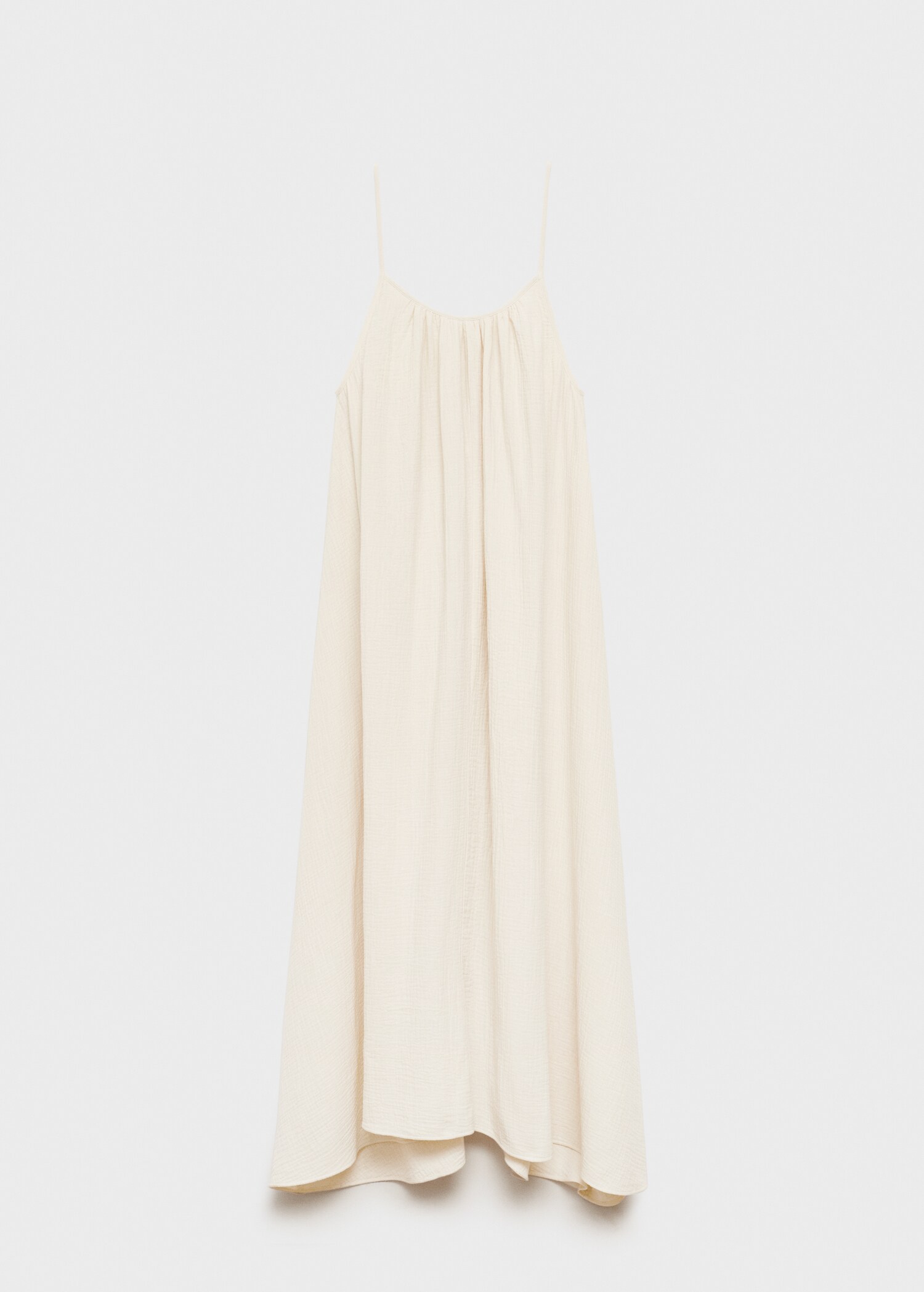 Unifarbenes Nachthemd aus Baumwolle - Artikel ohne Model