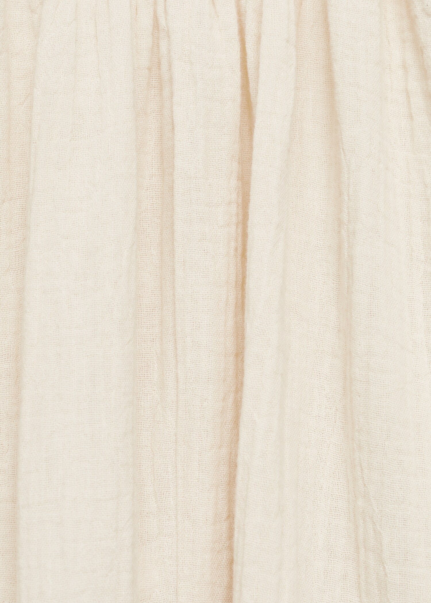 Unifarbenes Nachthemd aus Baumwolle - Detail des Artikels 8