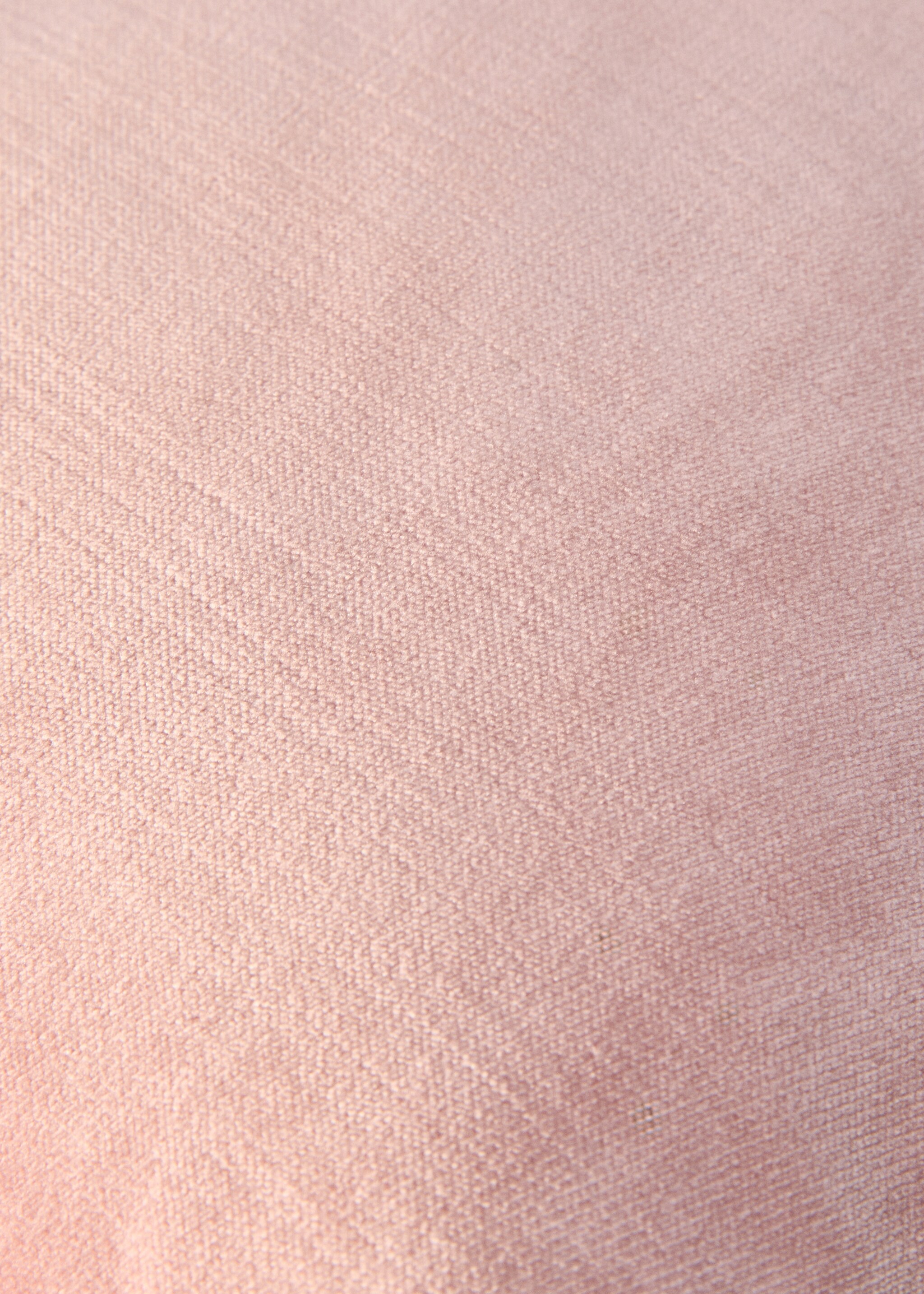 Velvet cushion cover 30x50 cm - Details of the article 3, Pink. Ref: 87052894-00.