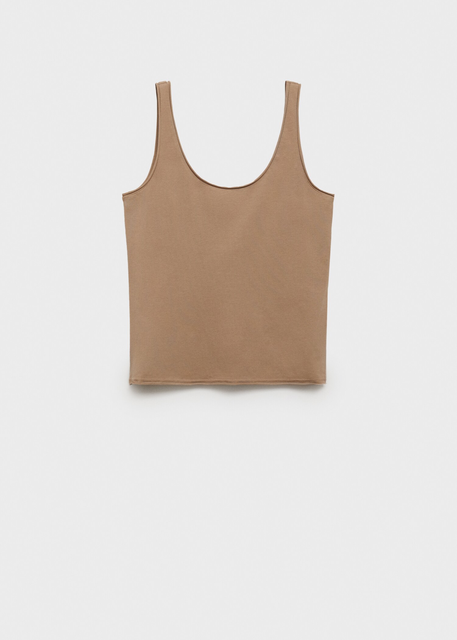 Haut coton col rond - Article sans modèle