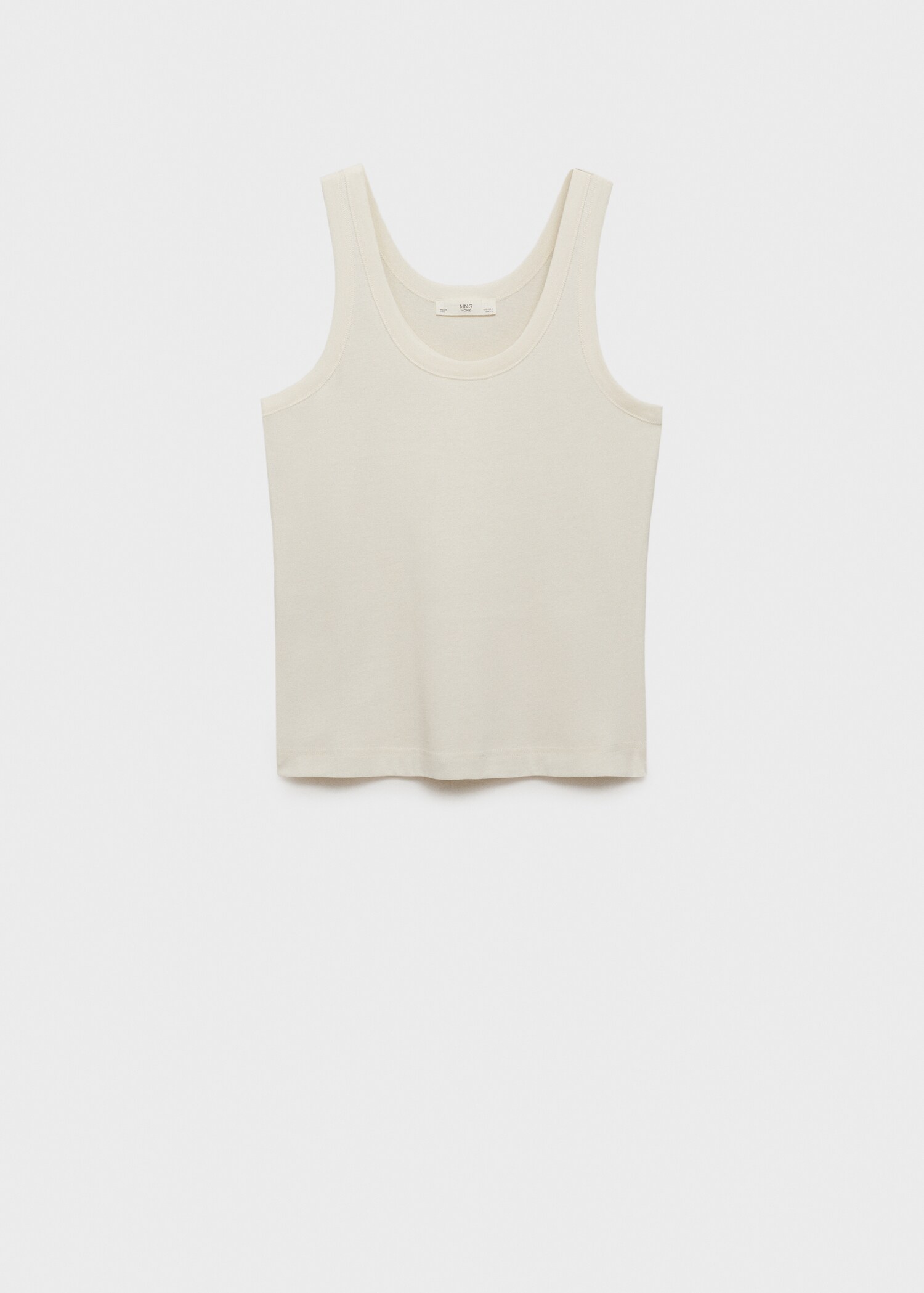 Tričko na ramínka 100% bavlna - Zboží bez modelu