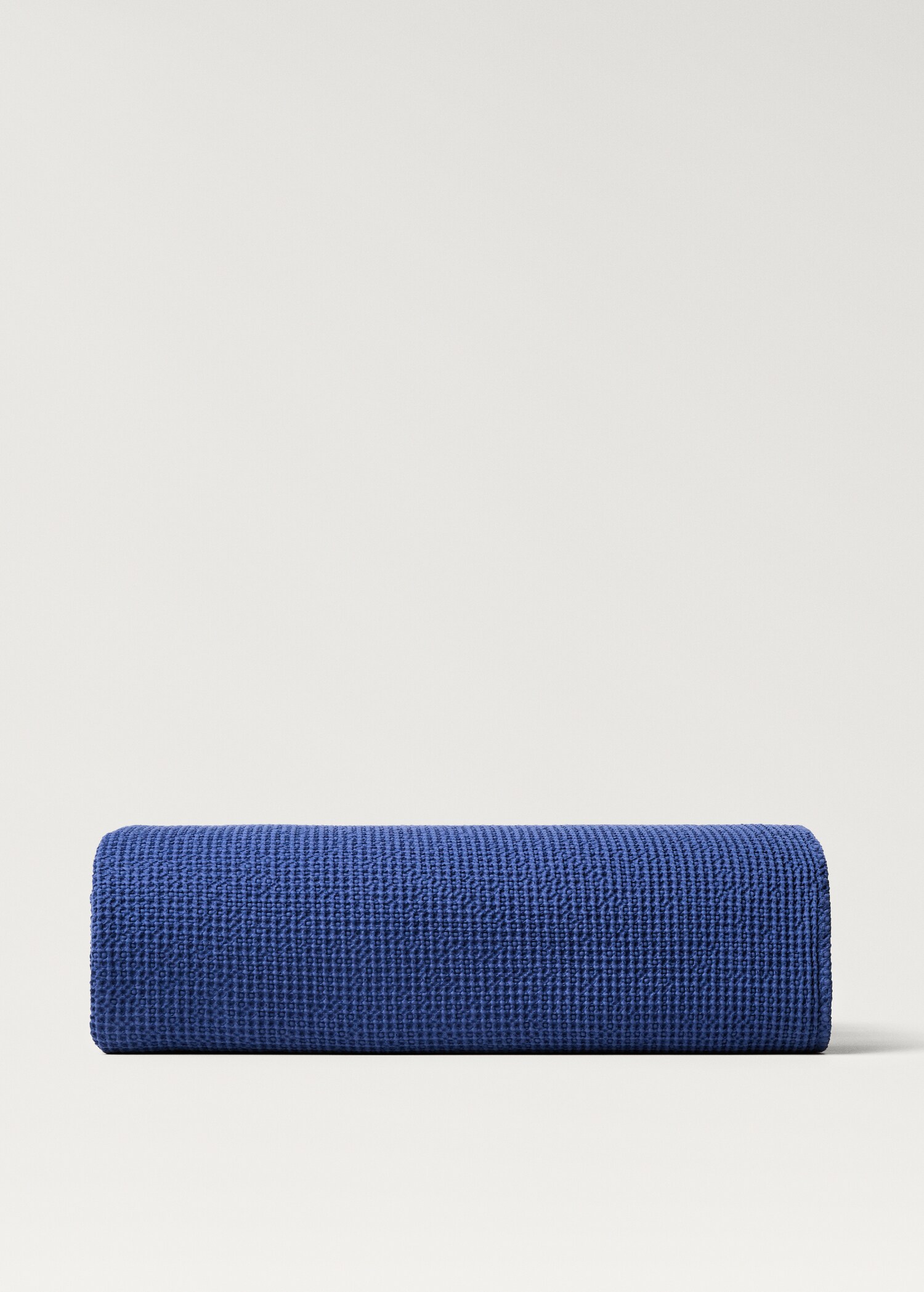 Garment-dyed waffle cotton bedspread for 130/150 cm bed - Article without model