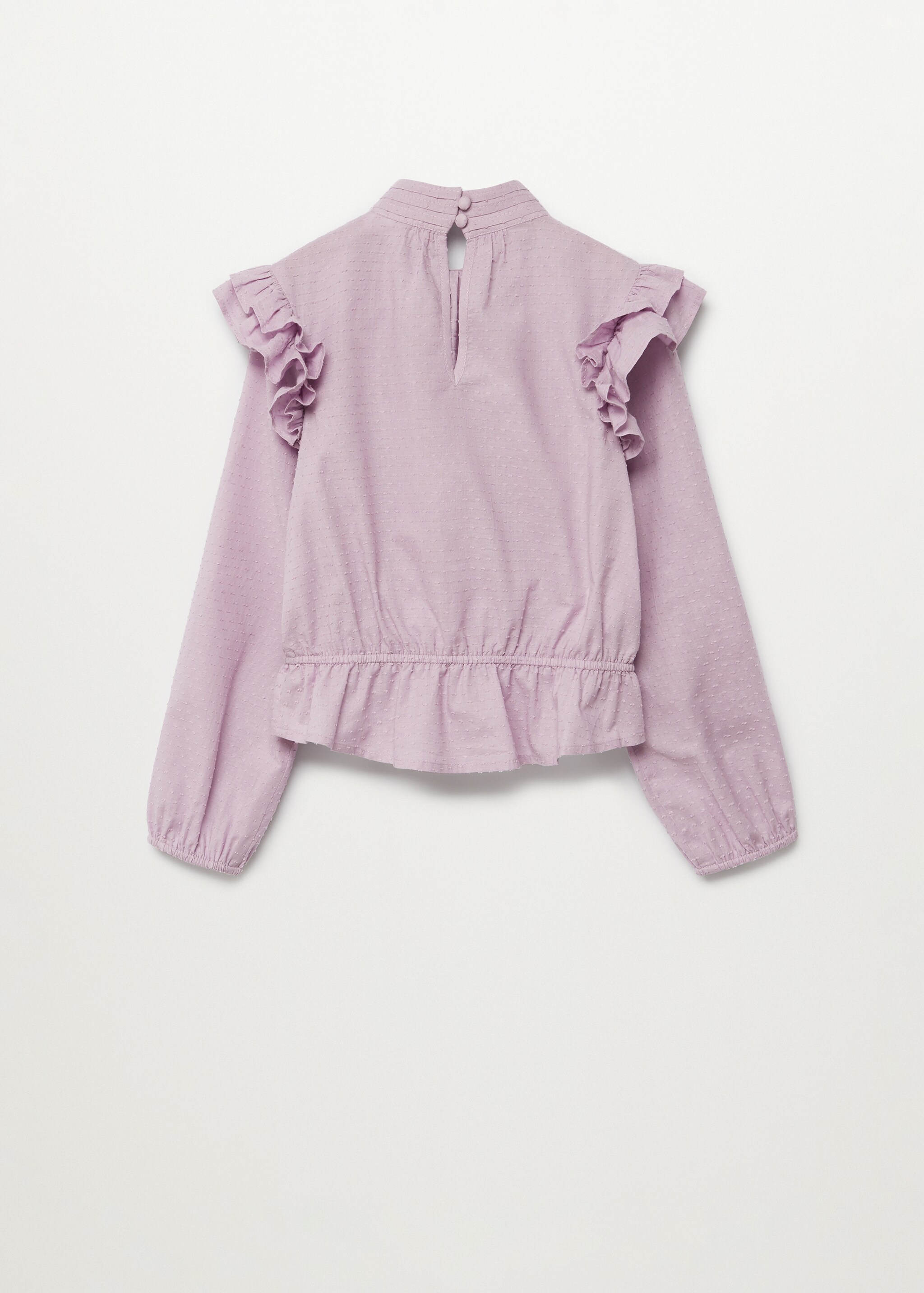 Blusa plumeti volantes - Reverso del artículo