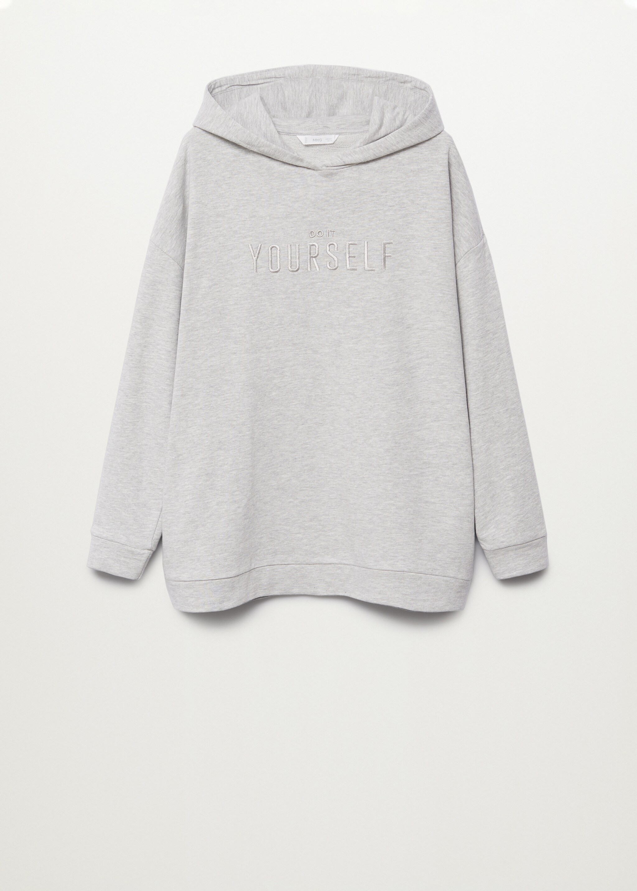 Sudadera oversize mensaje - Artículo sin modelo