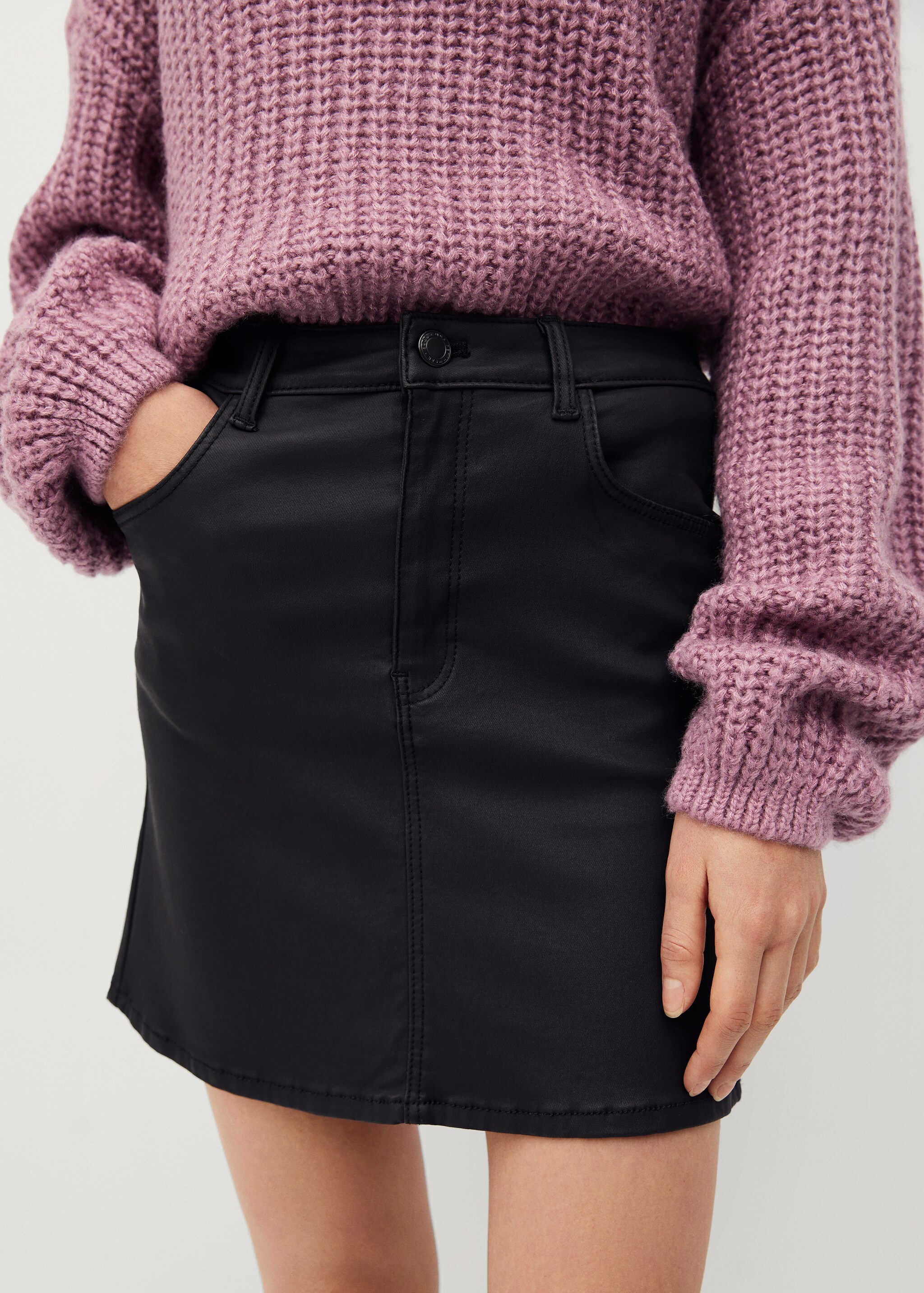 Falda denim encerada - Detalle del artículo 1