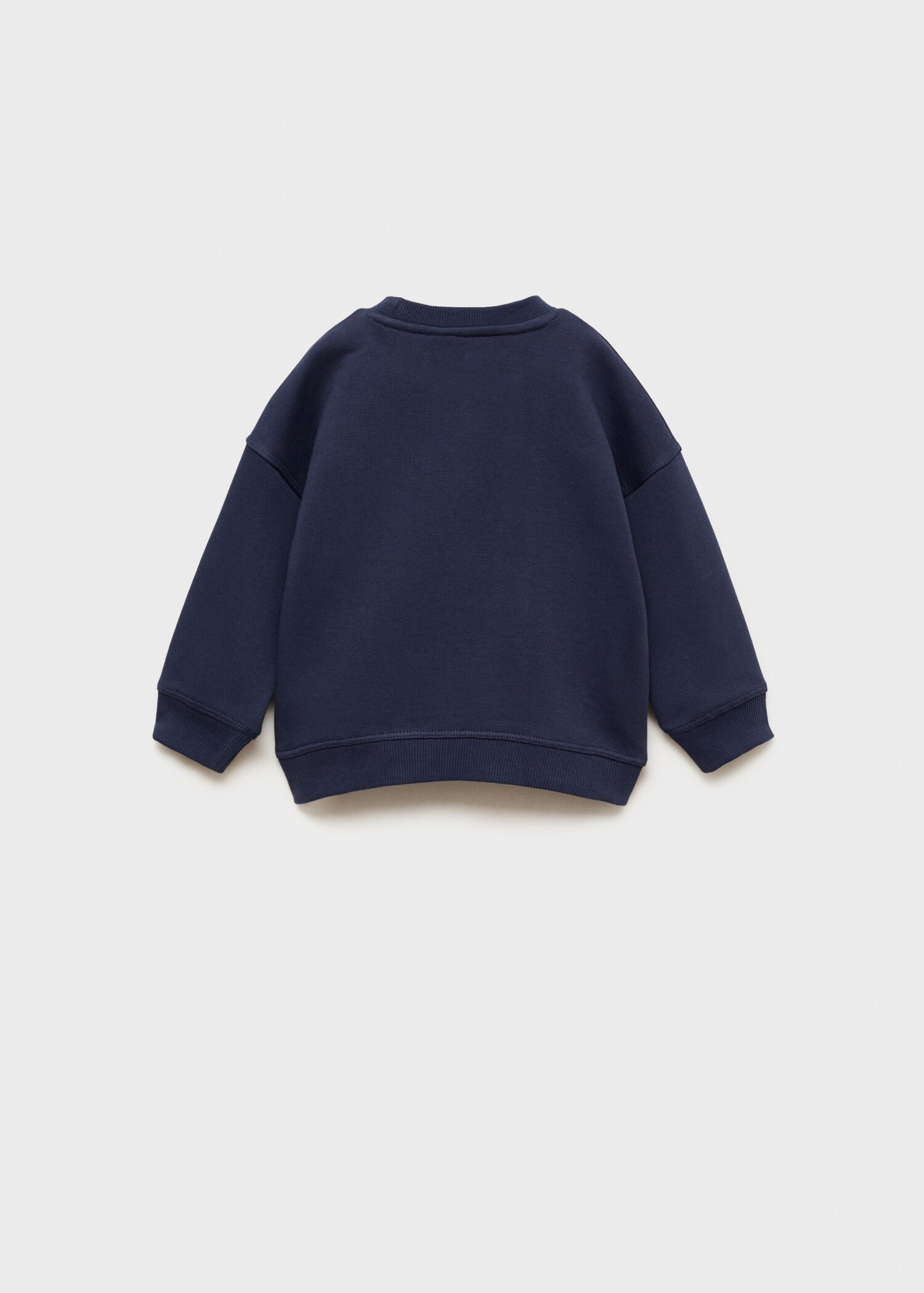 Sweat-shirt imprimé relief - Verso de l’article