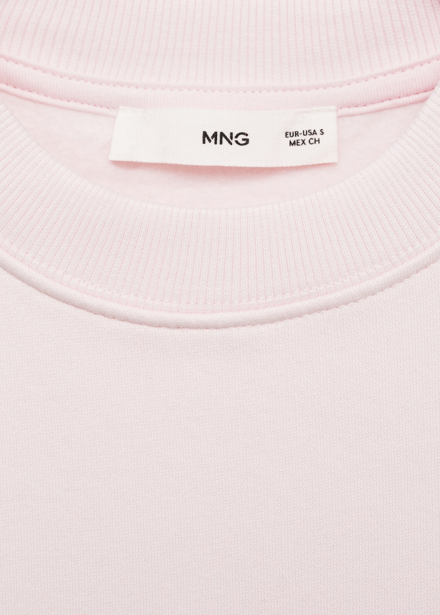 Baumwoll-Sweatshirt mit Rundhals - Detail des Artikels 8