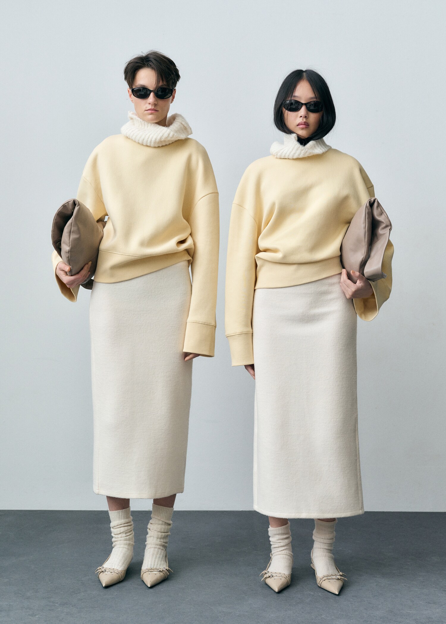 Katoenen oversized sweatshirt - Detail van het artikel 2