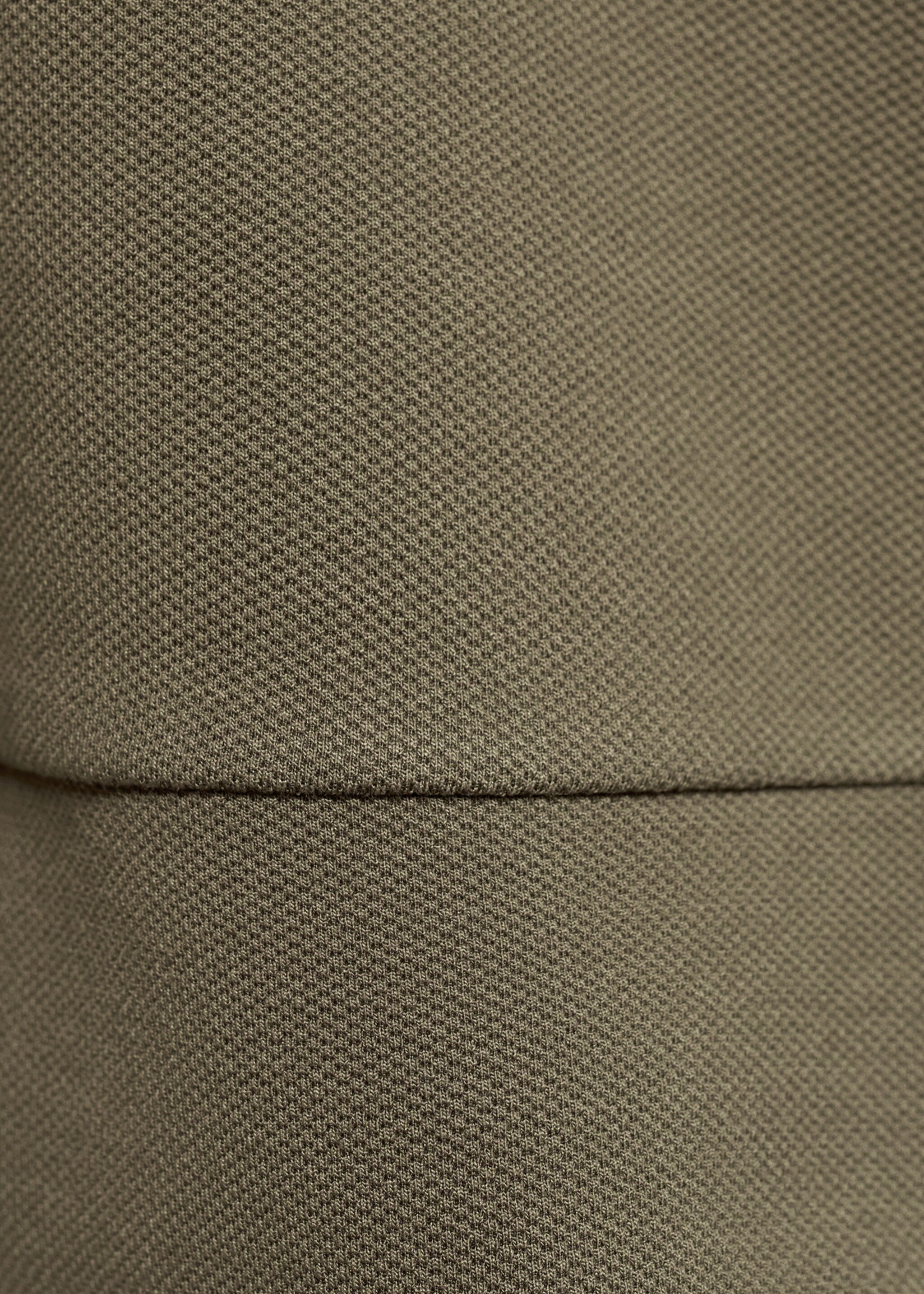 Rundhals-Sweatshirt mit Nahtdetail - Detail des Artikels 0, Khaki. Ref: 87053281-00.