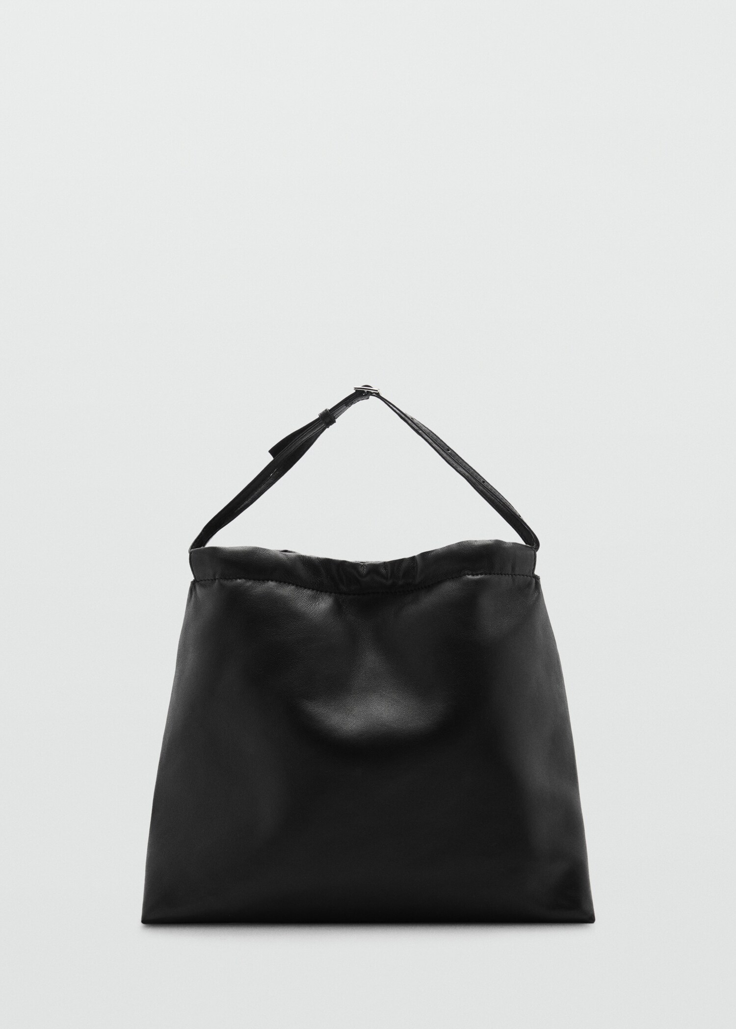 Sack-style leather bag - Article without model