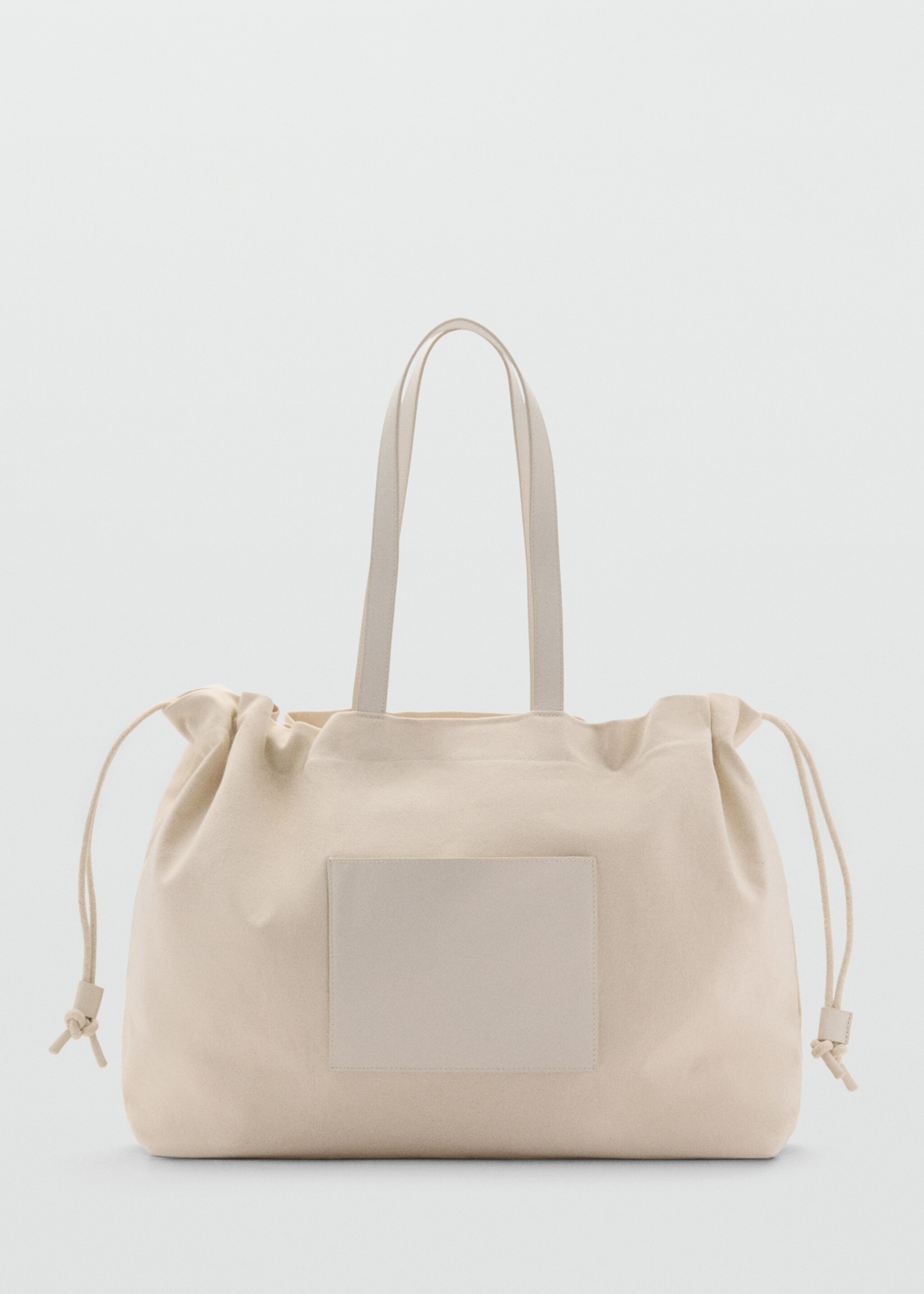 Bolso shopper mezcla piel - Artículo sin modelo, Crudo. Ref: 87053294-00.