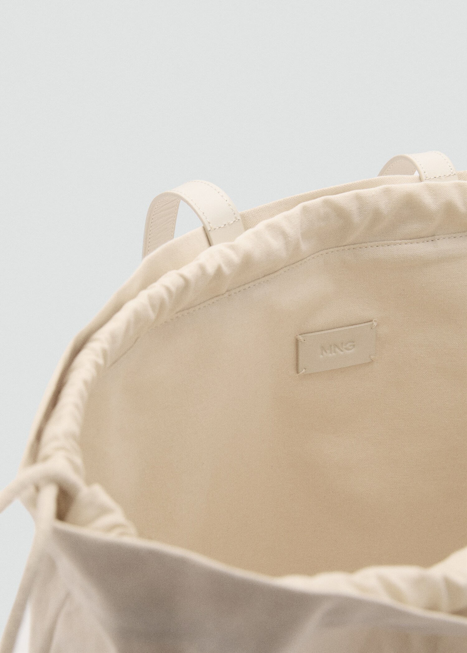 Bossa shopper barreja pell - Detall de l'article 2