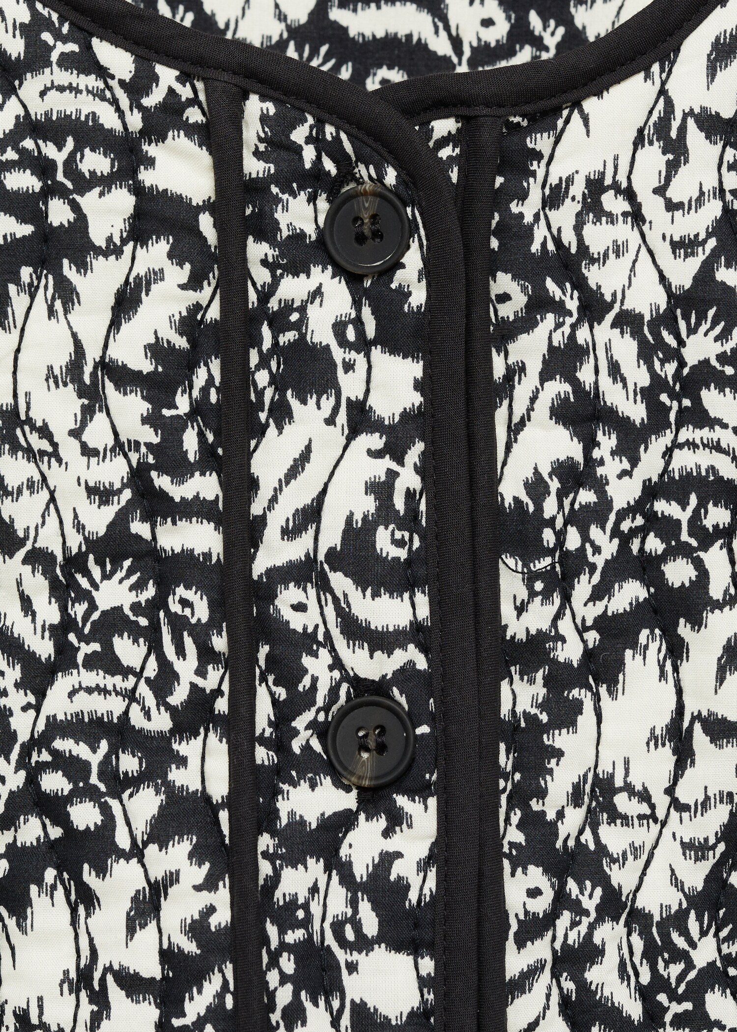 Veste matelassée imprimée - Détail de l'article 8